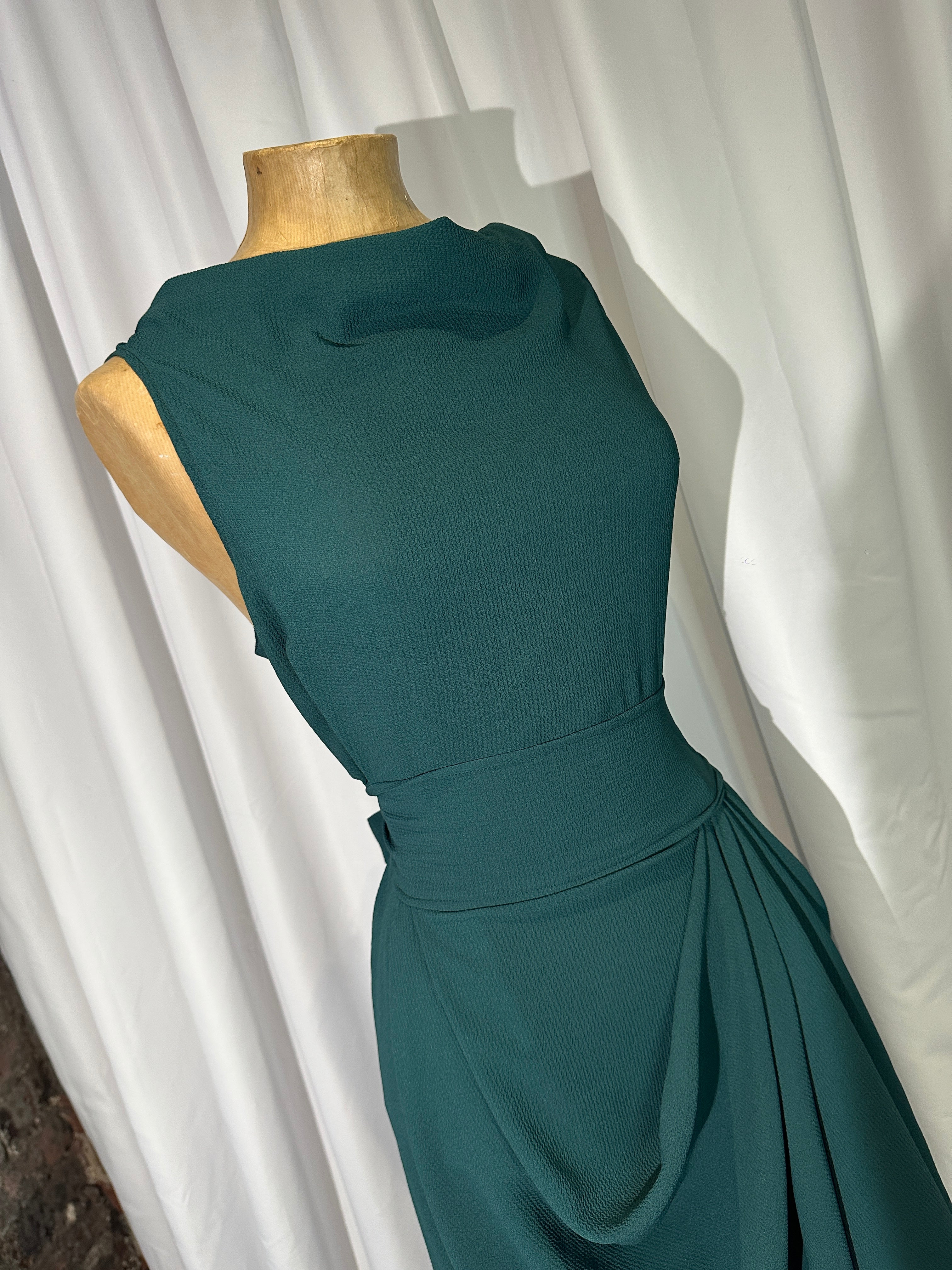 Bottle Green Ivy Dress.
