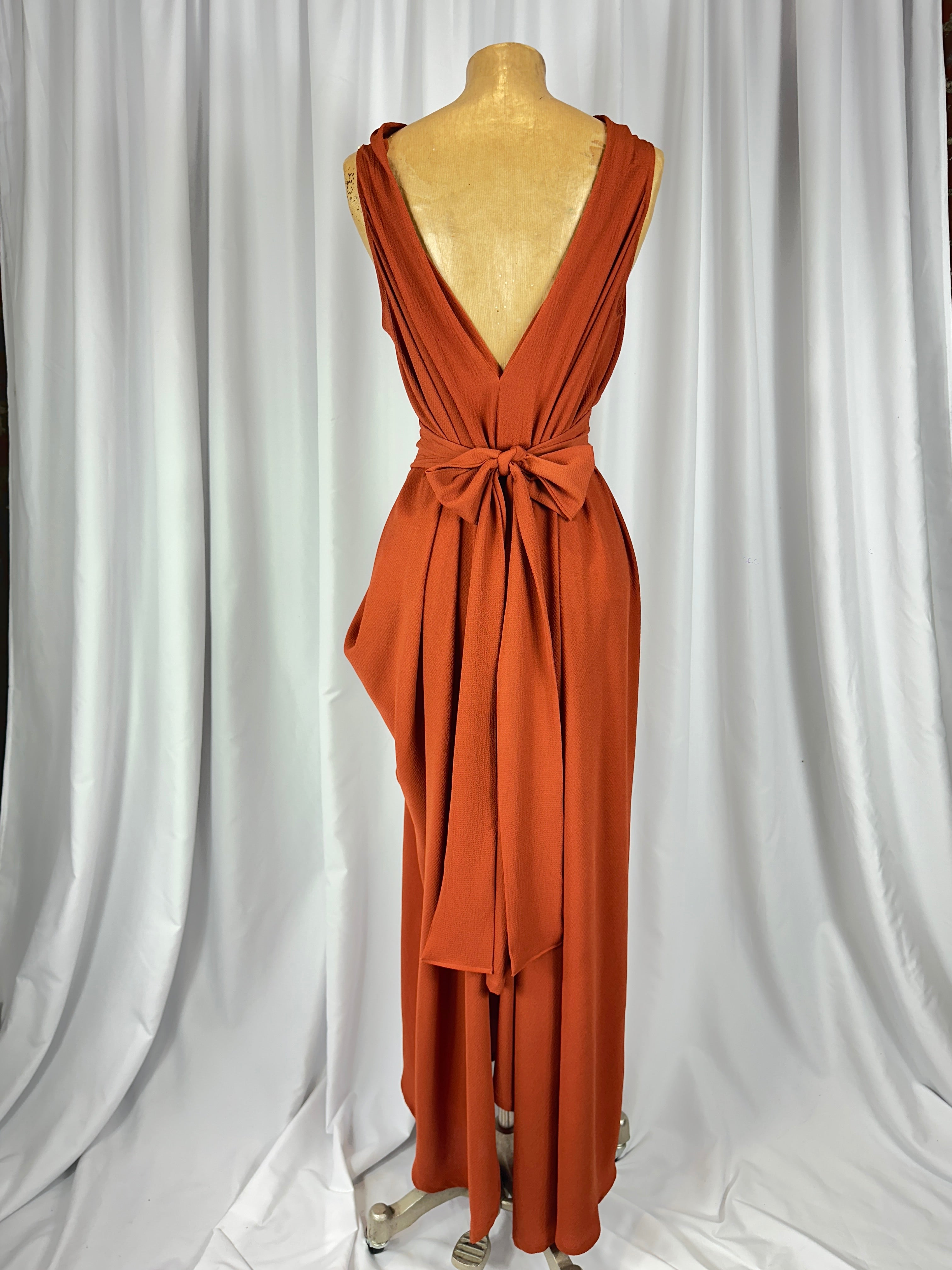 Burnt Orange Ivy Dress