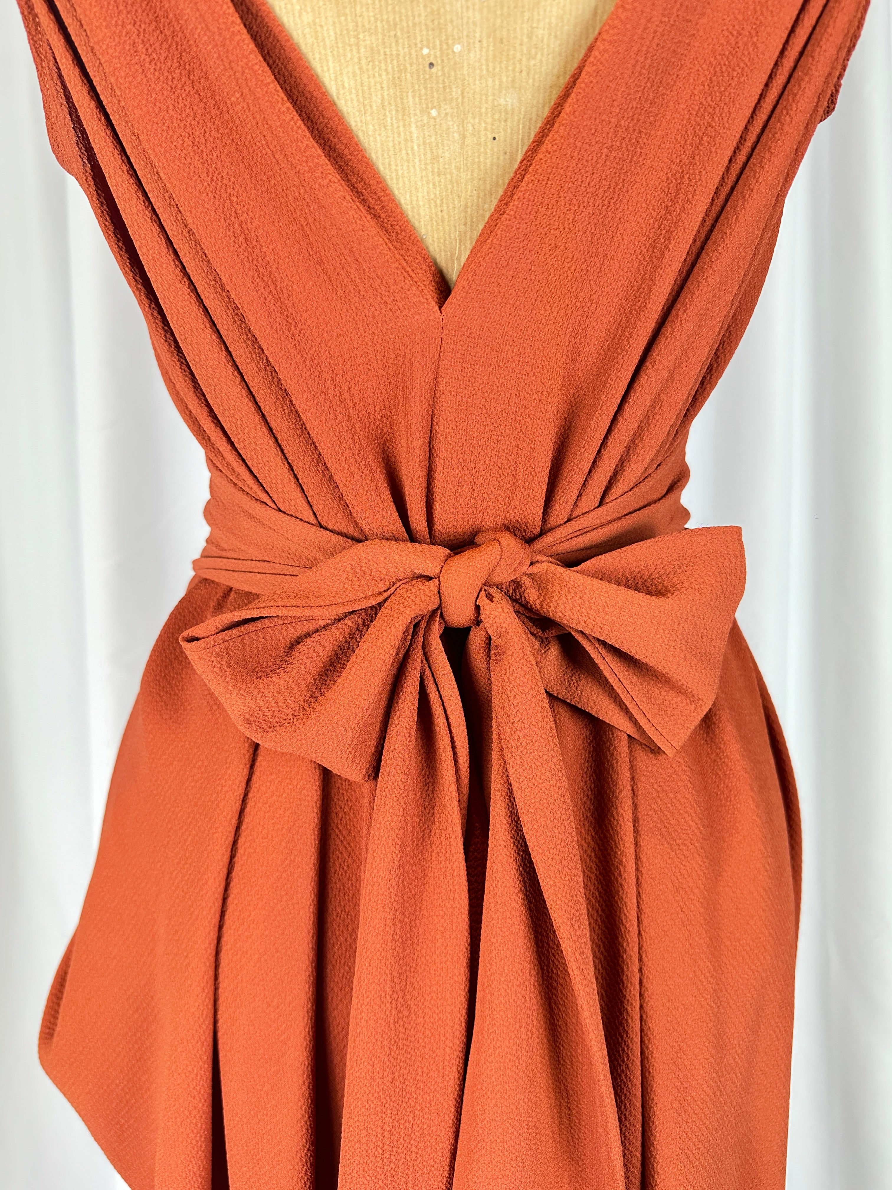 Burnt Orange Ivy Dress