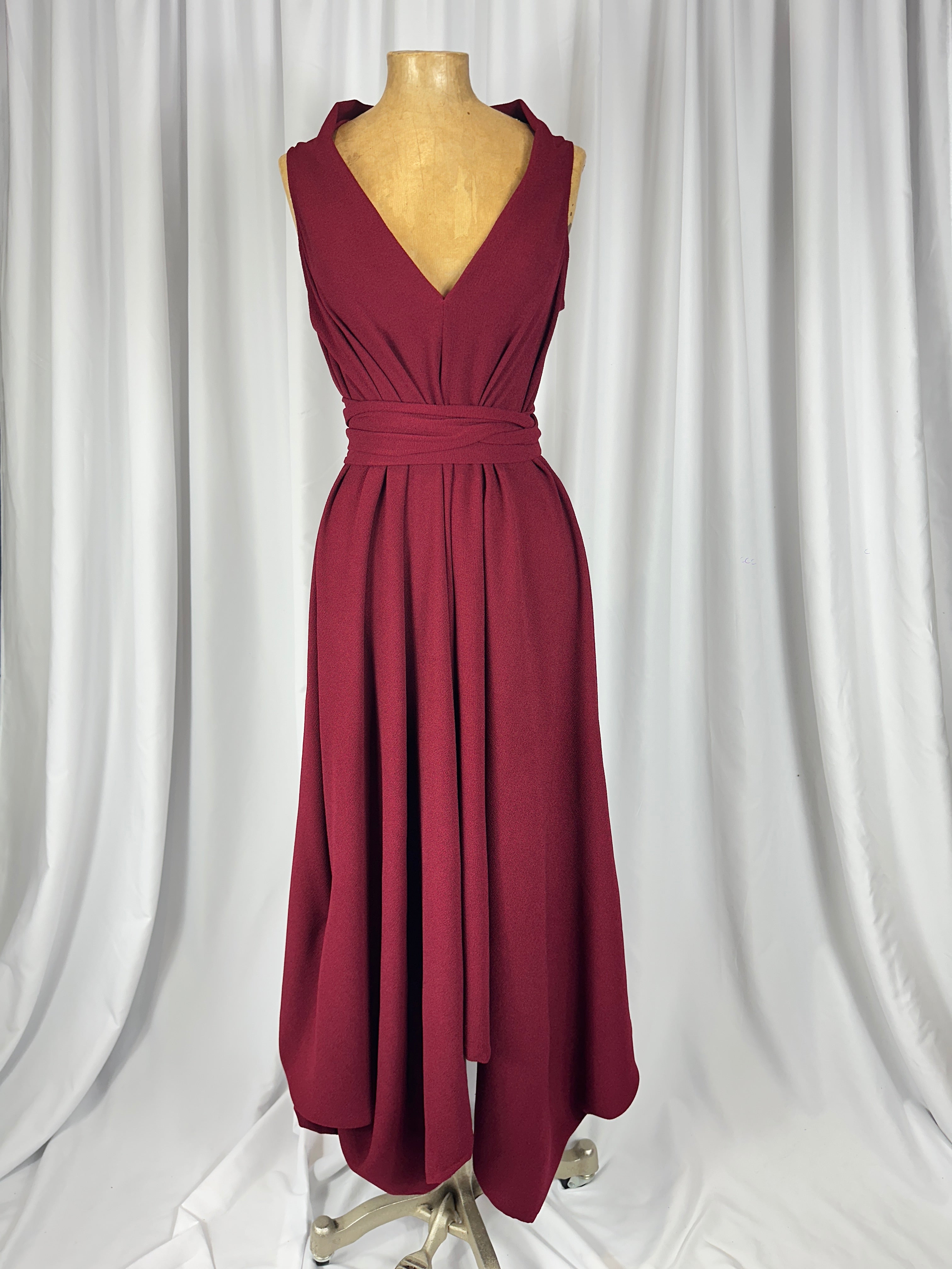 Deep Red Darcy Dress