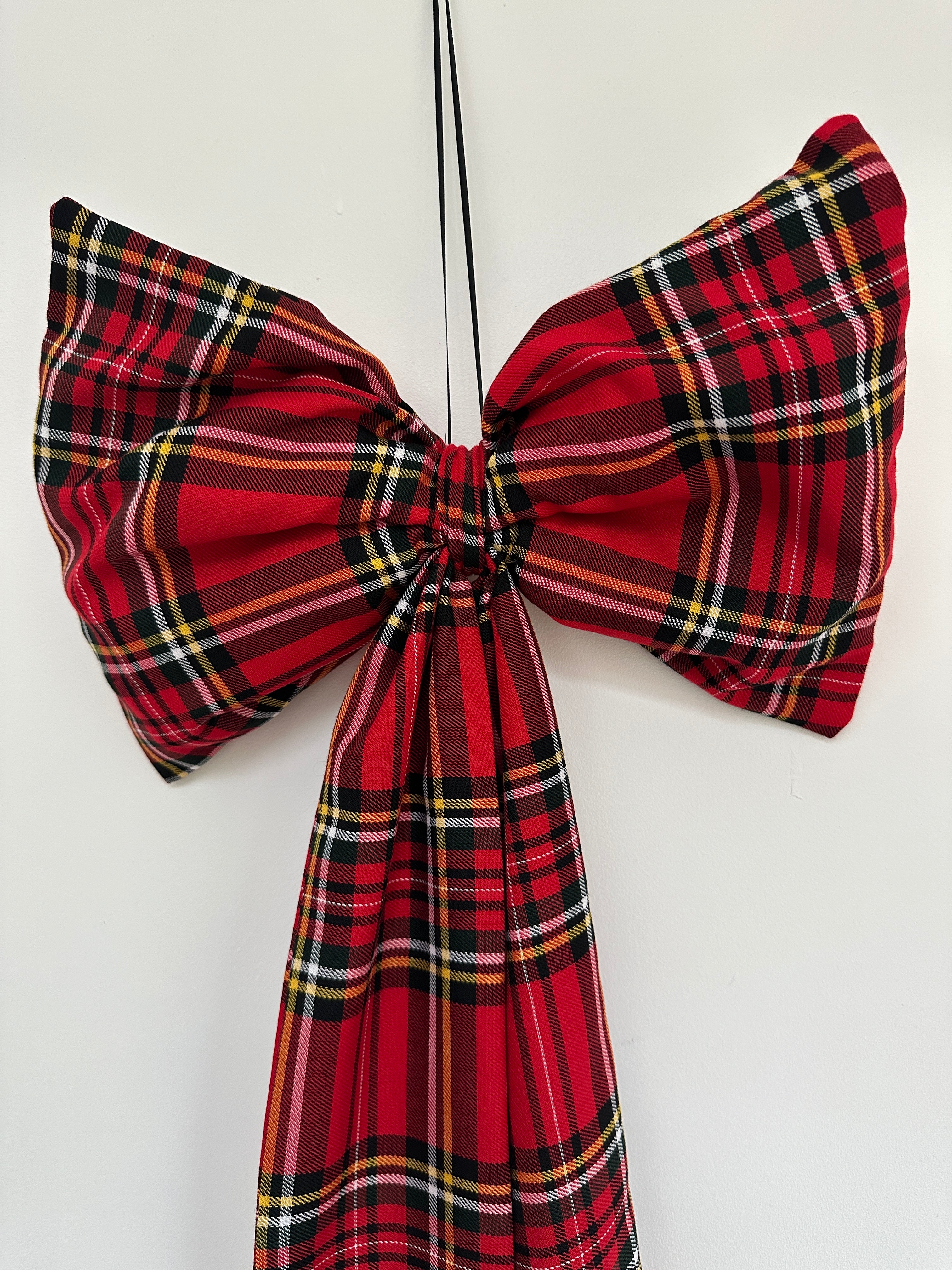 Royal Stewart Tartan Bow.