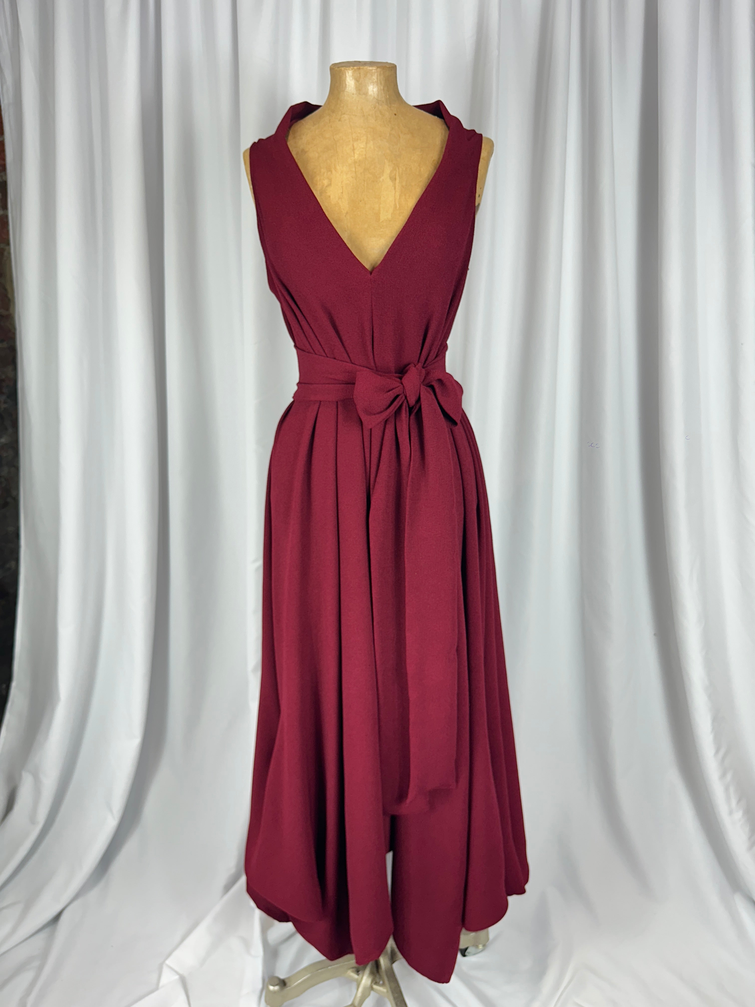 Deep Red Darcy Dress