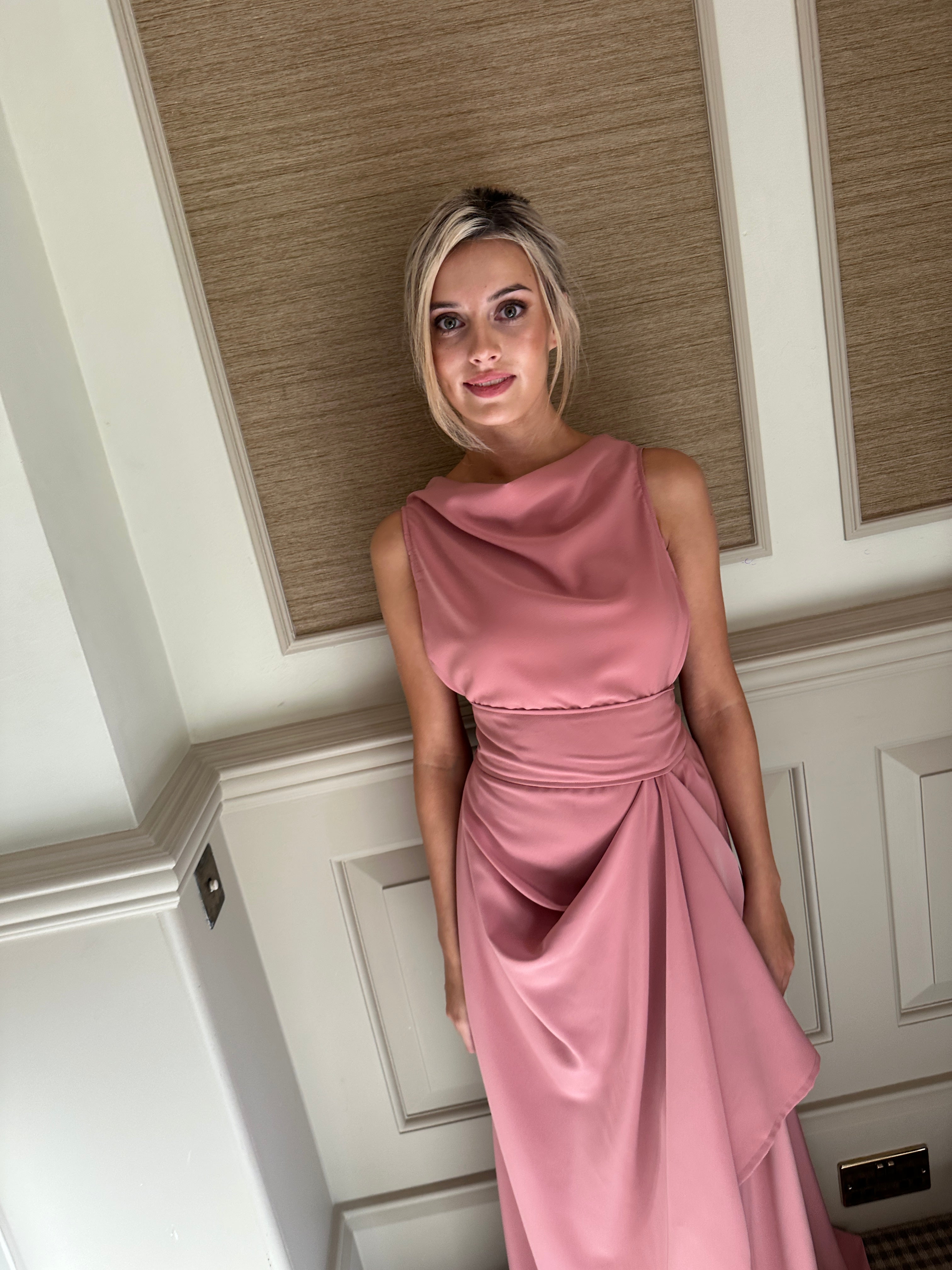 Rose Pink Ivy Dress