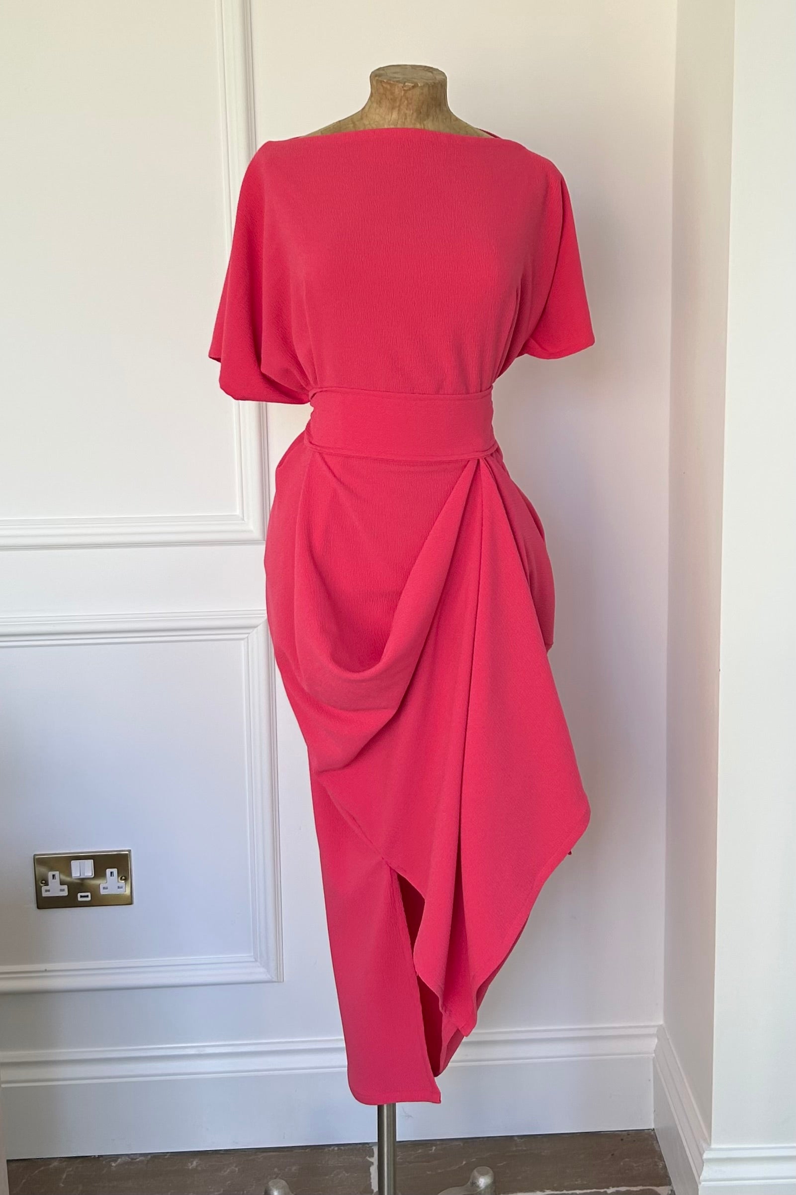 Geranium Pink Riva Dress