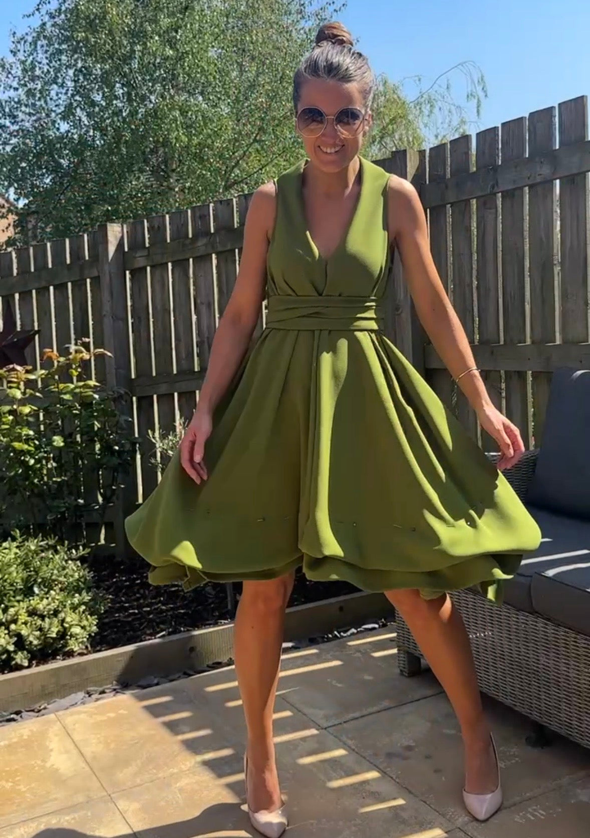 Fern Green May Dress.