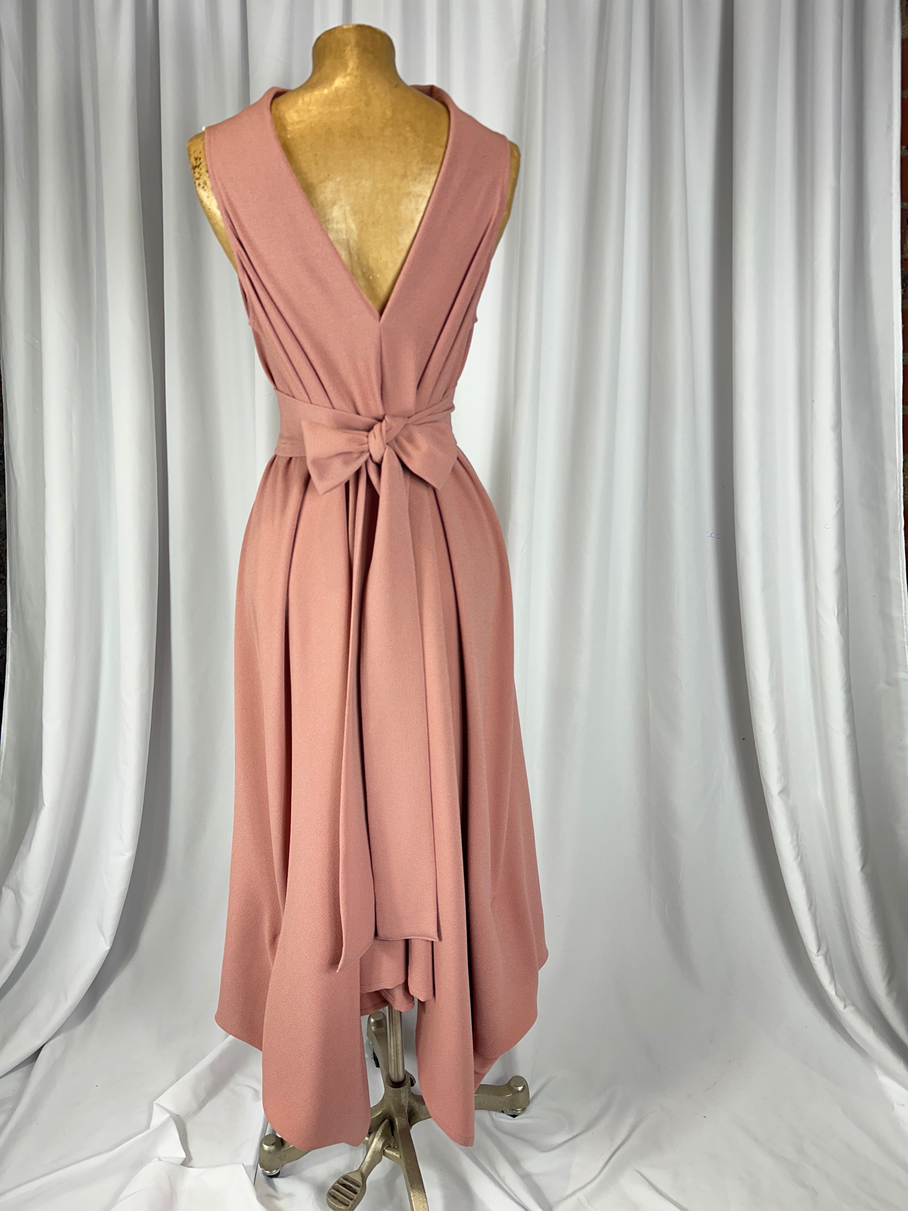 Dusky Rose Pink Darcy Dress.