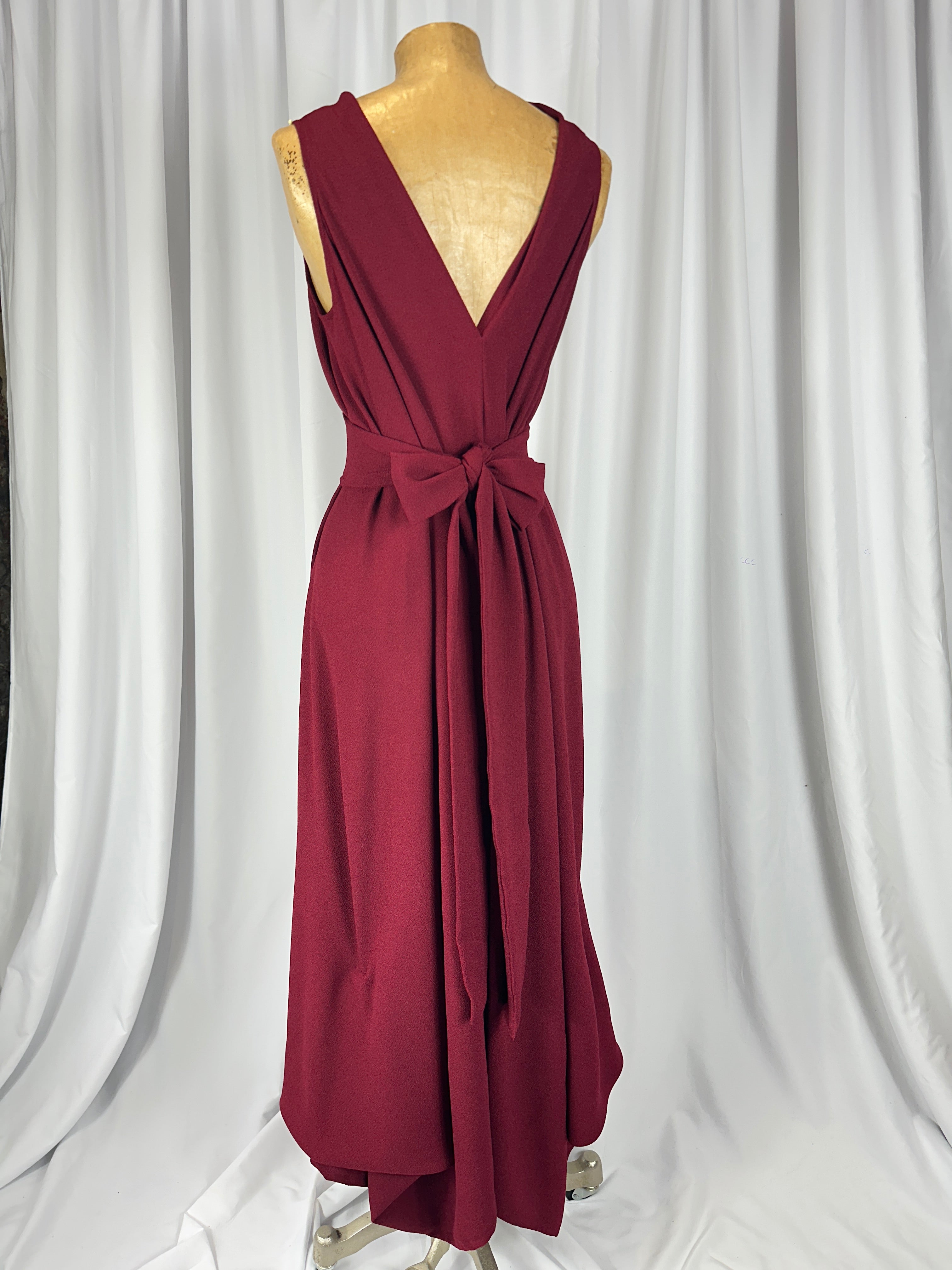 Deep Red Darcy Dress
