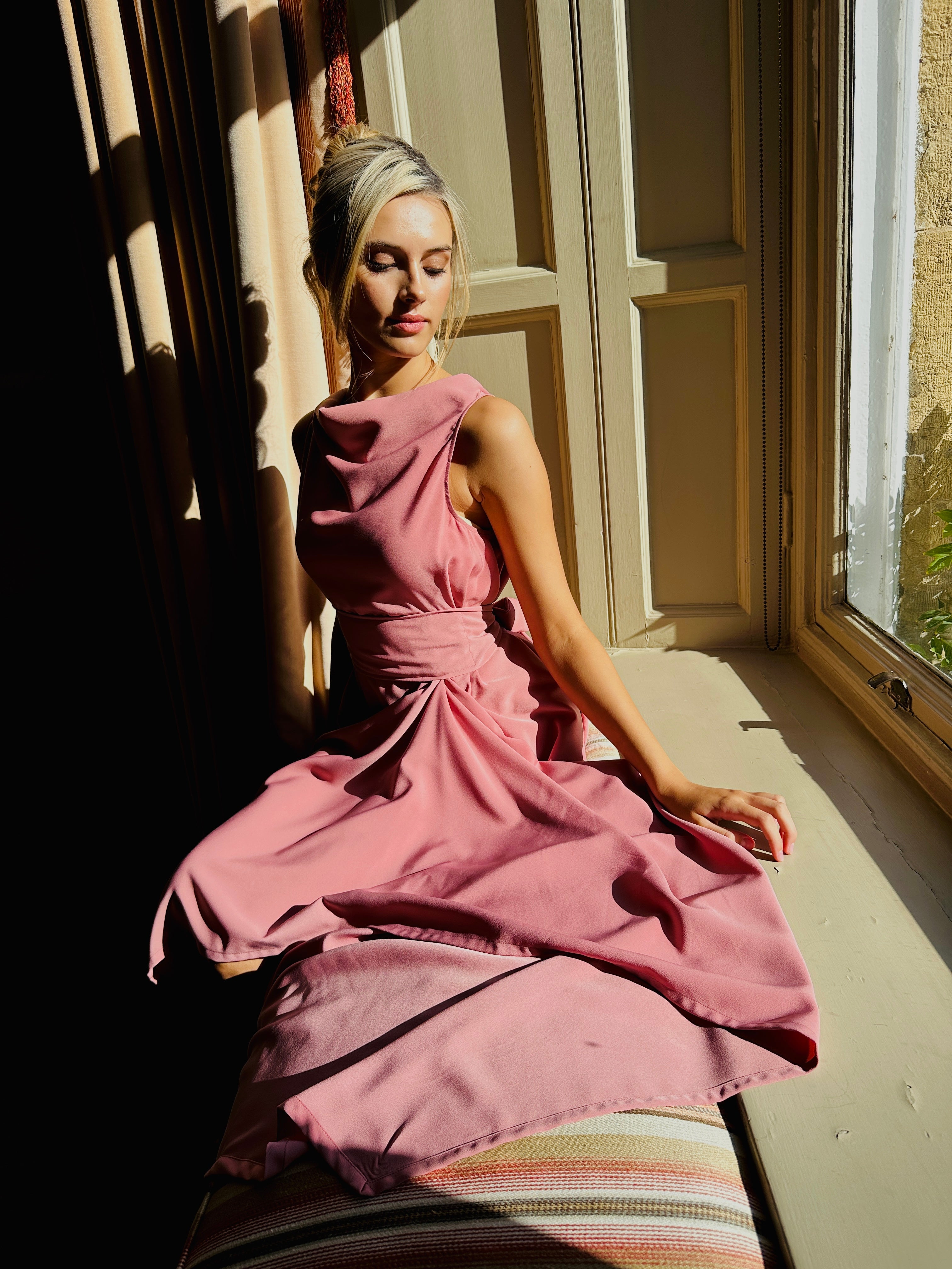 Rose Pink Ivy Dress