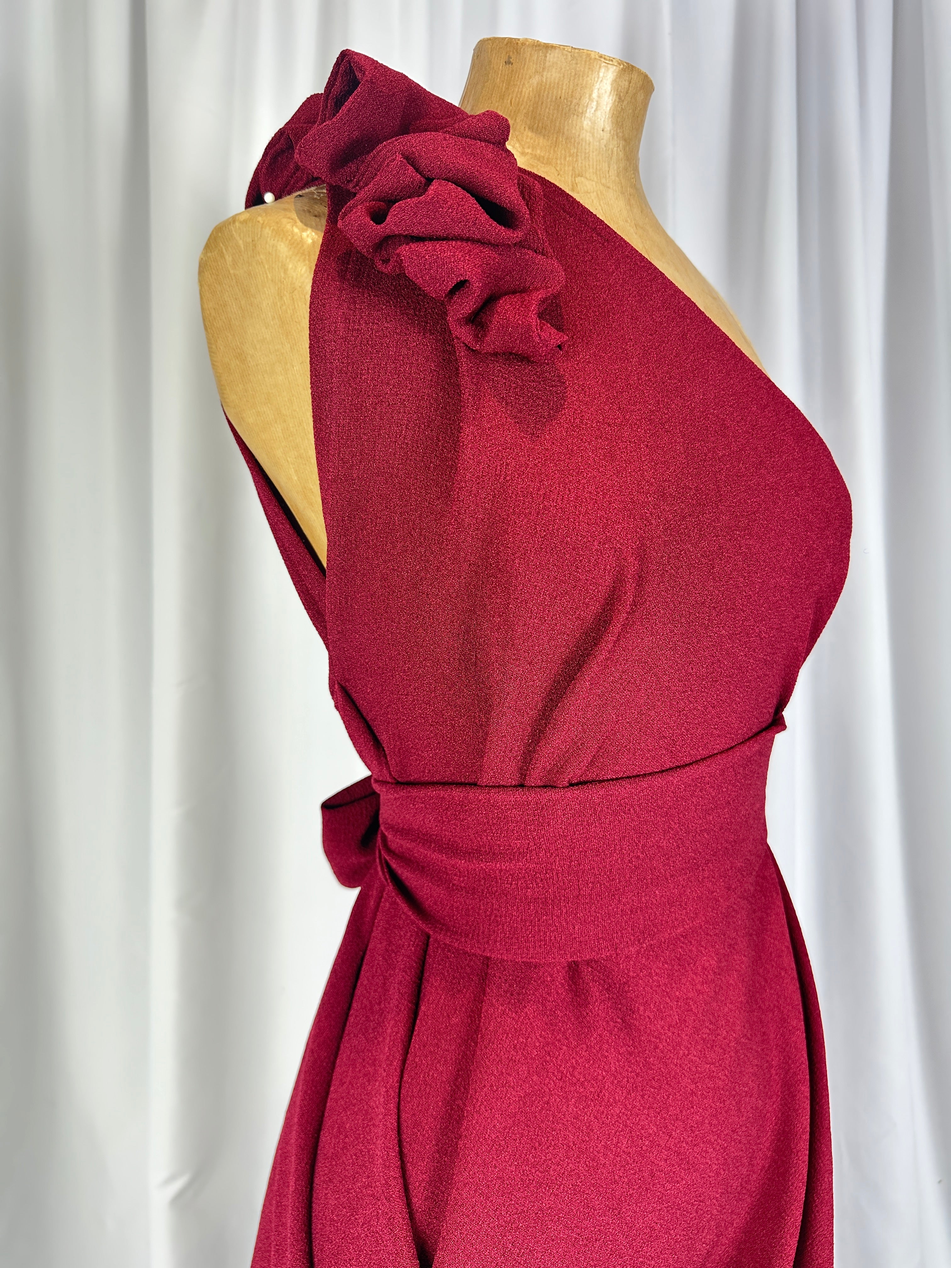 Deep Red Jessie Dress