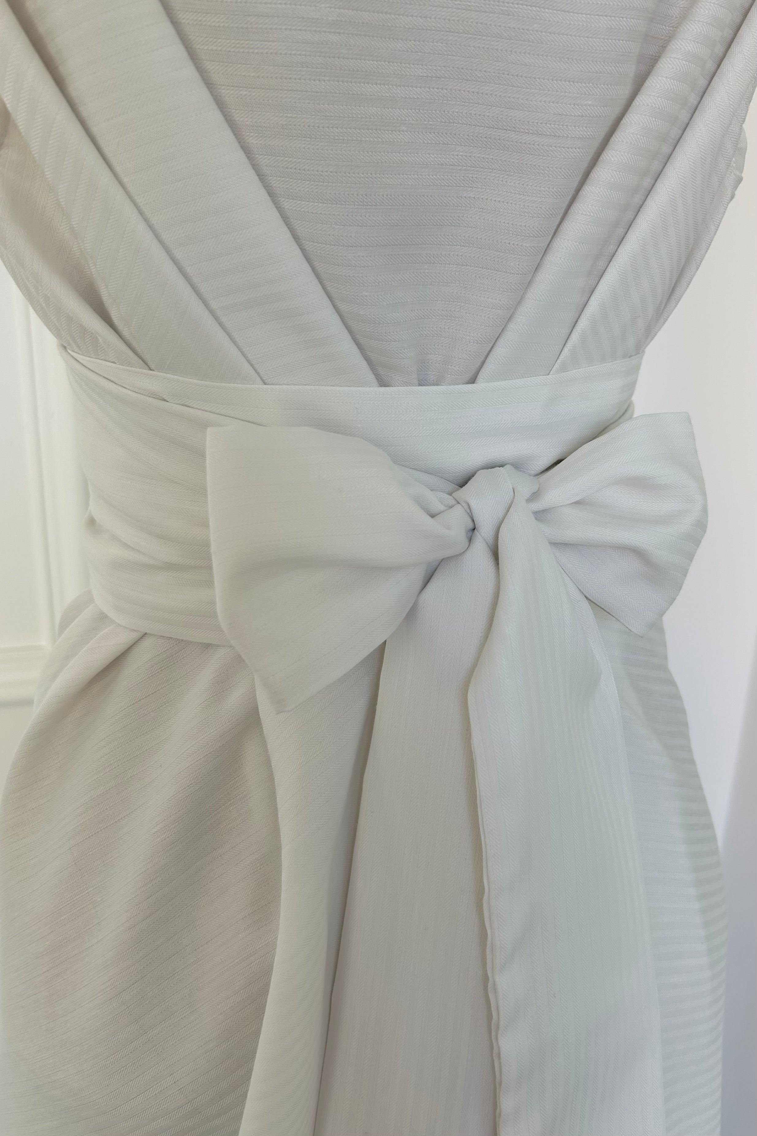 White Stripe Lexi Top
