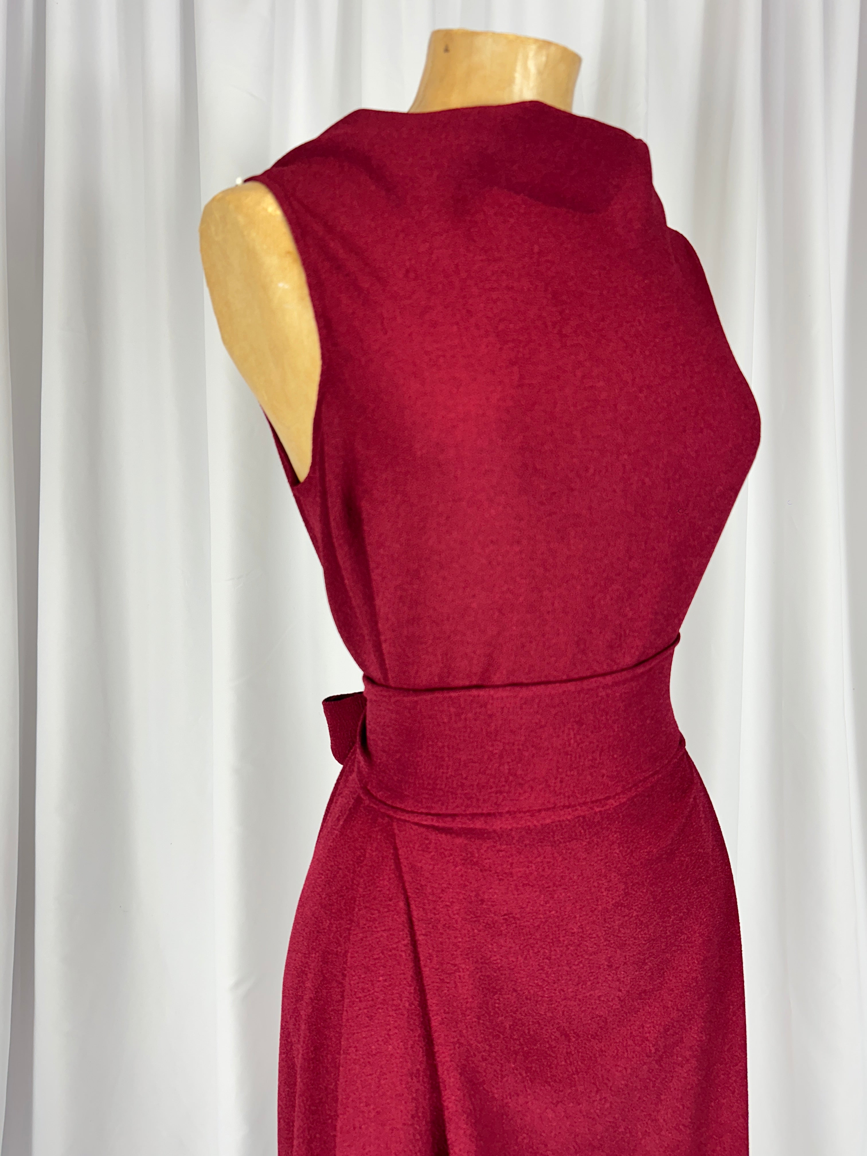 Deep Red Darcy Dress