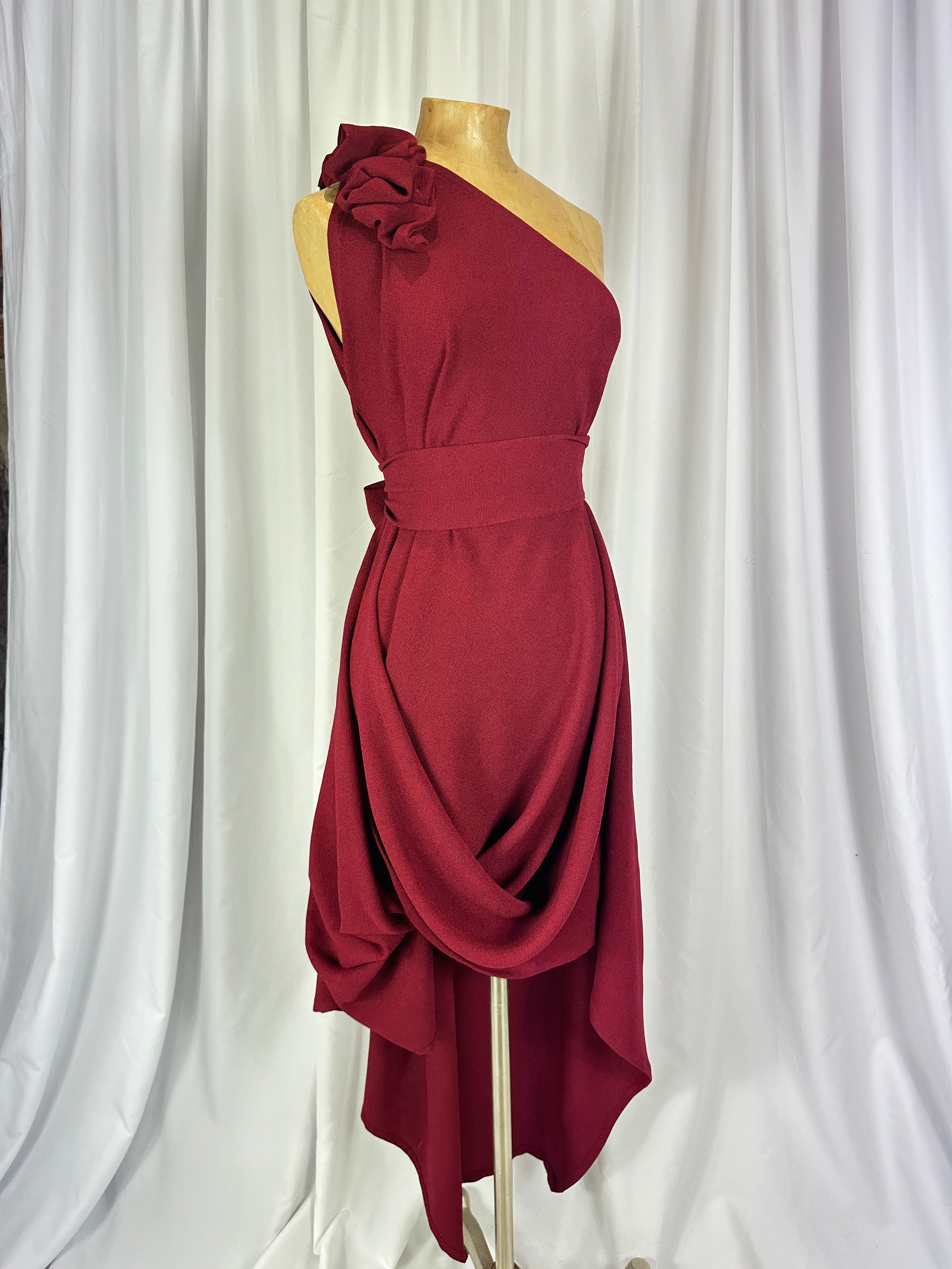 Deep Red Jessie Dress