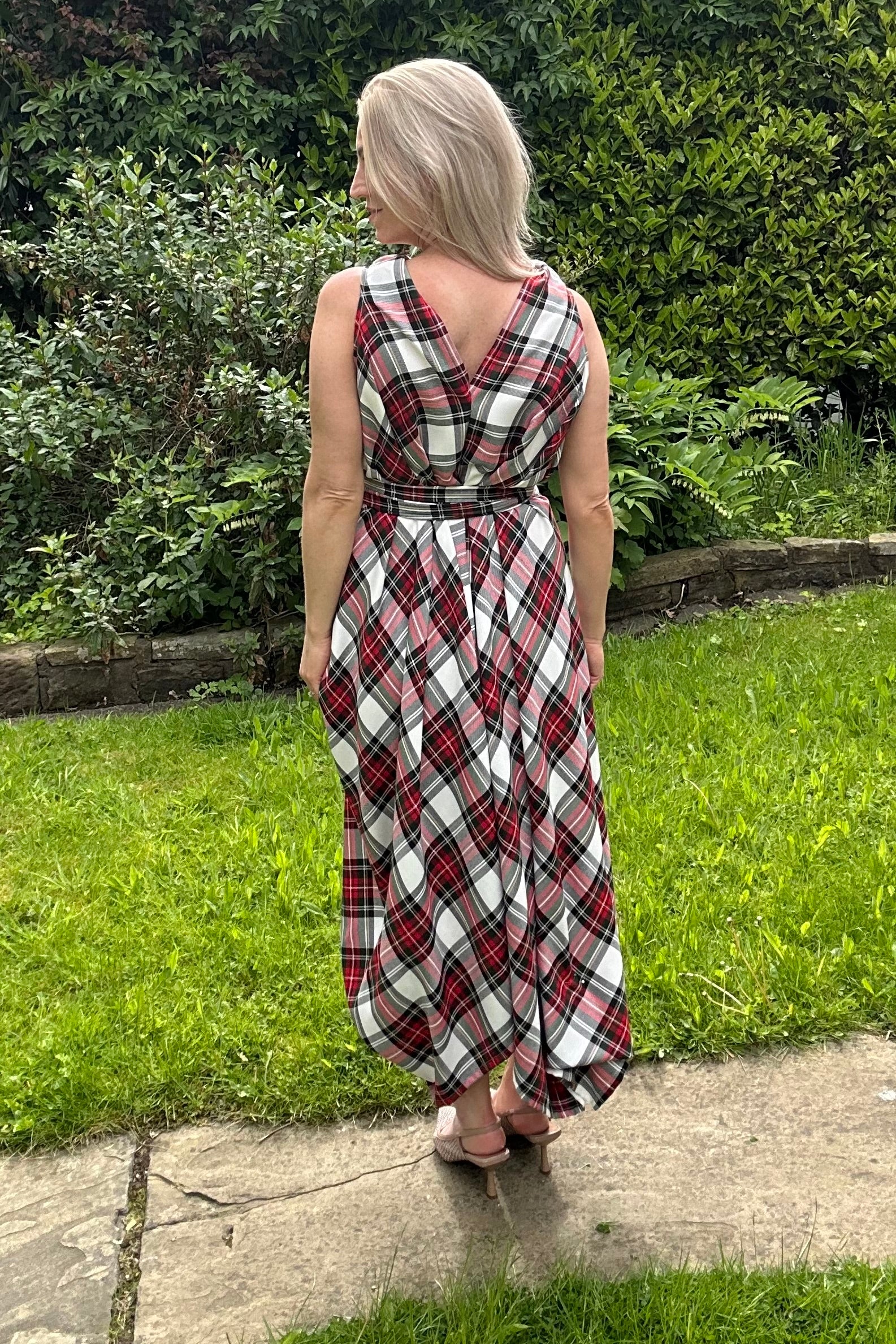Stewart Modern Tartan Ivy Dress
