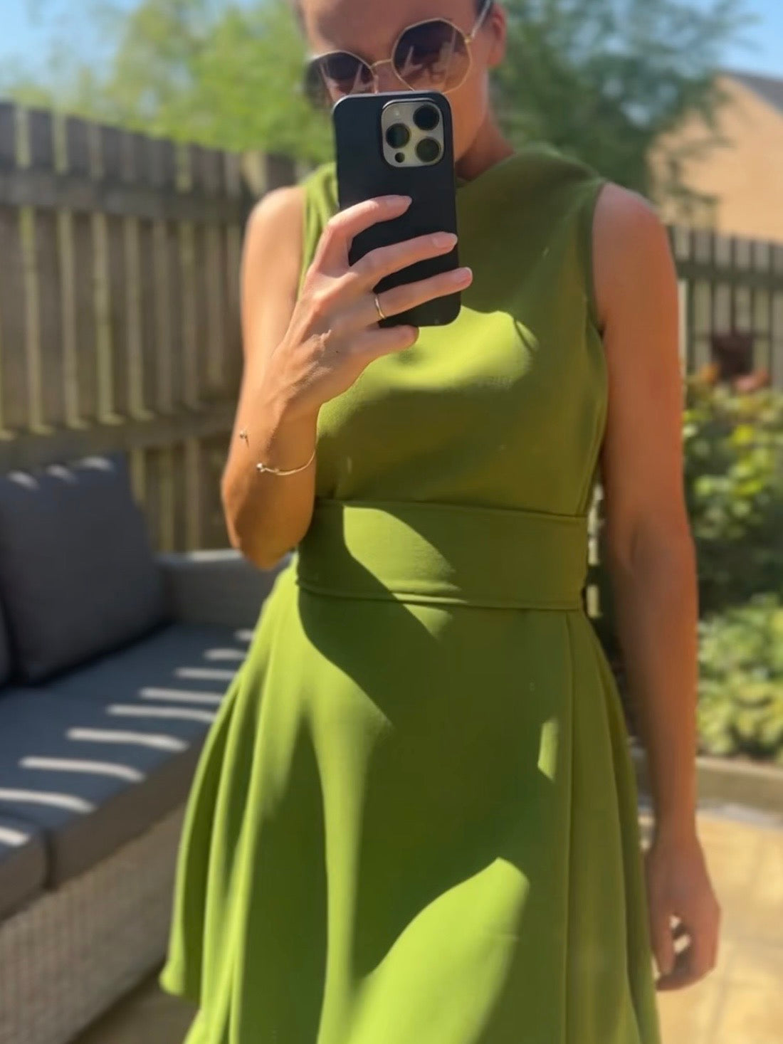 Fern Green May Dress.
