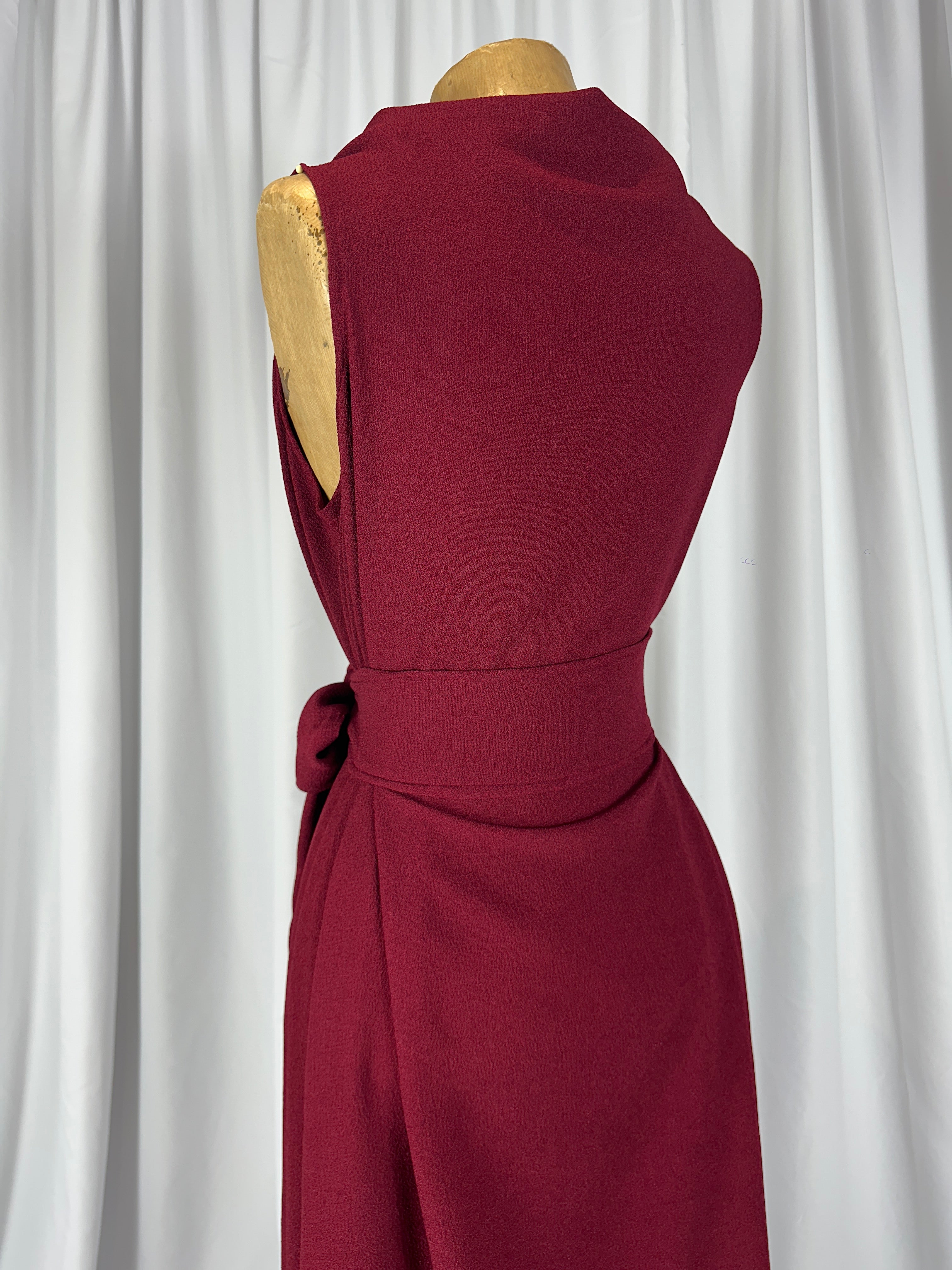Deep Red Darcy Dress