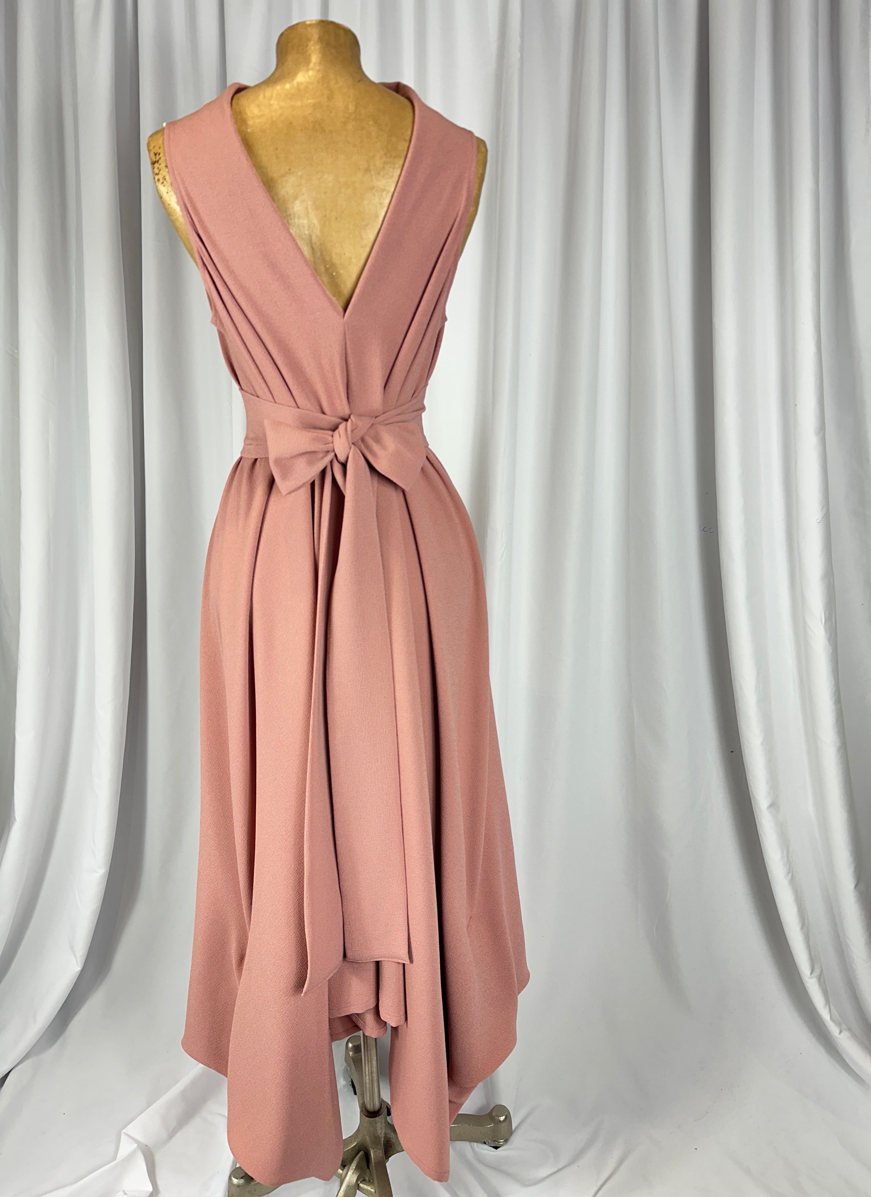Dusky Rose Pink Darcy Dress.