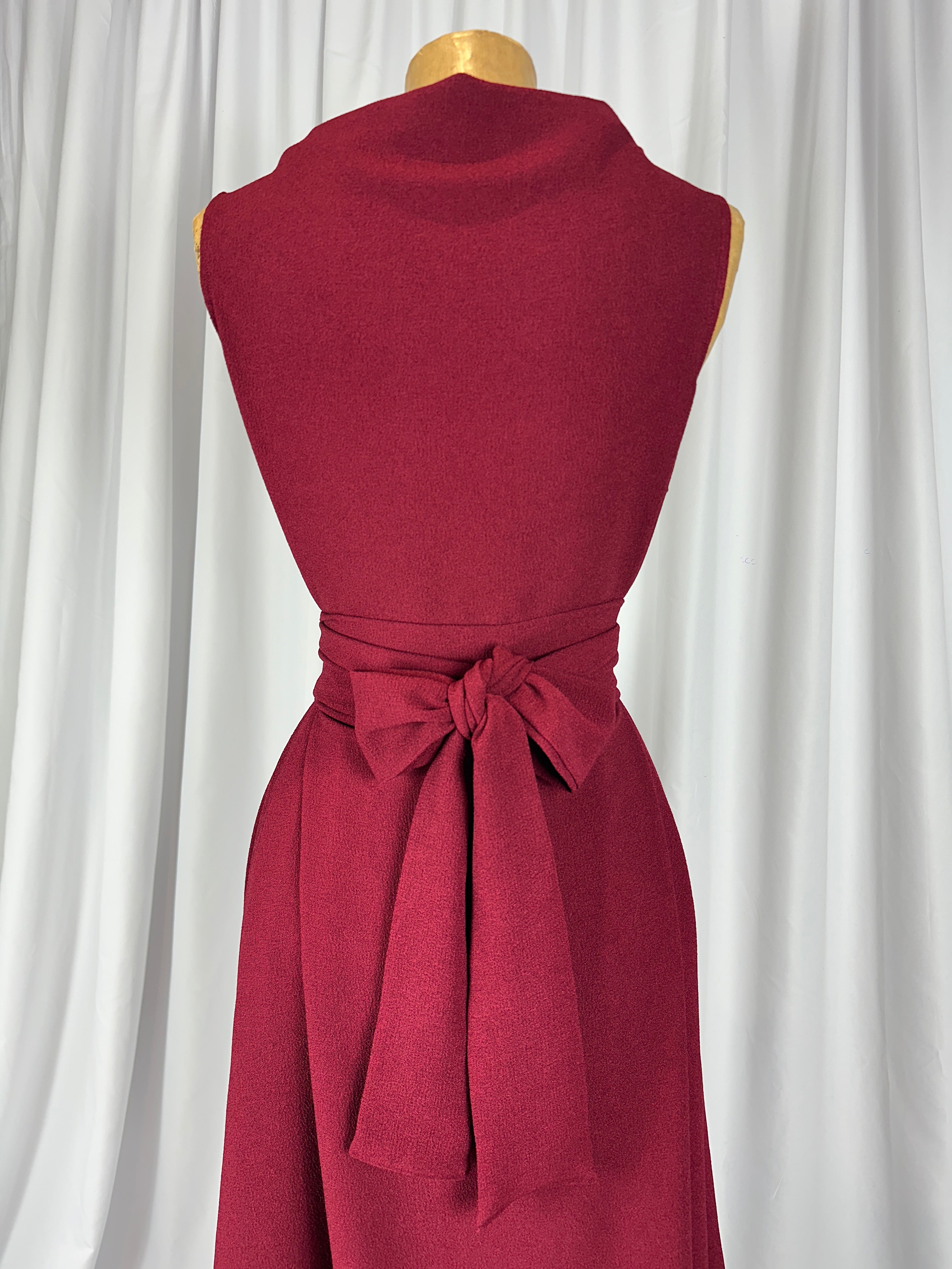 Deep Red Darcy Dress