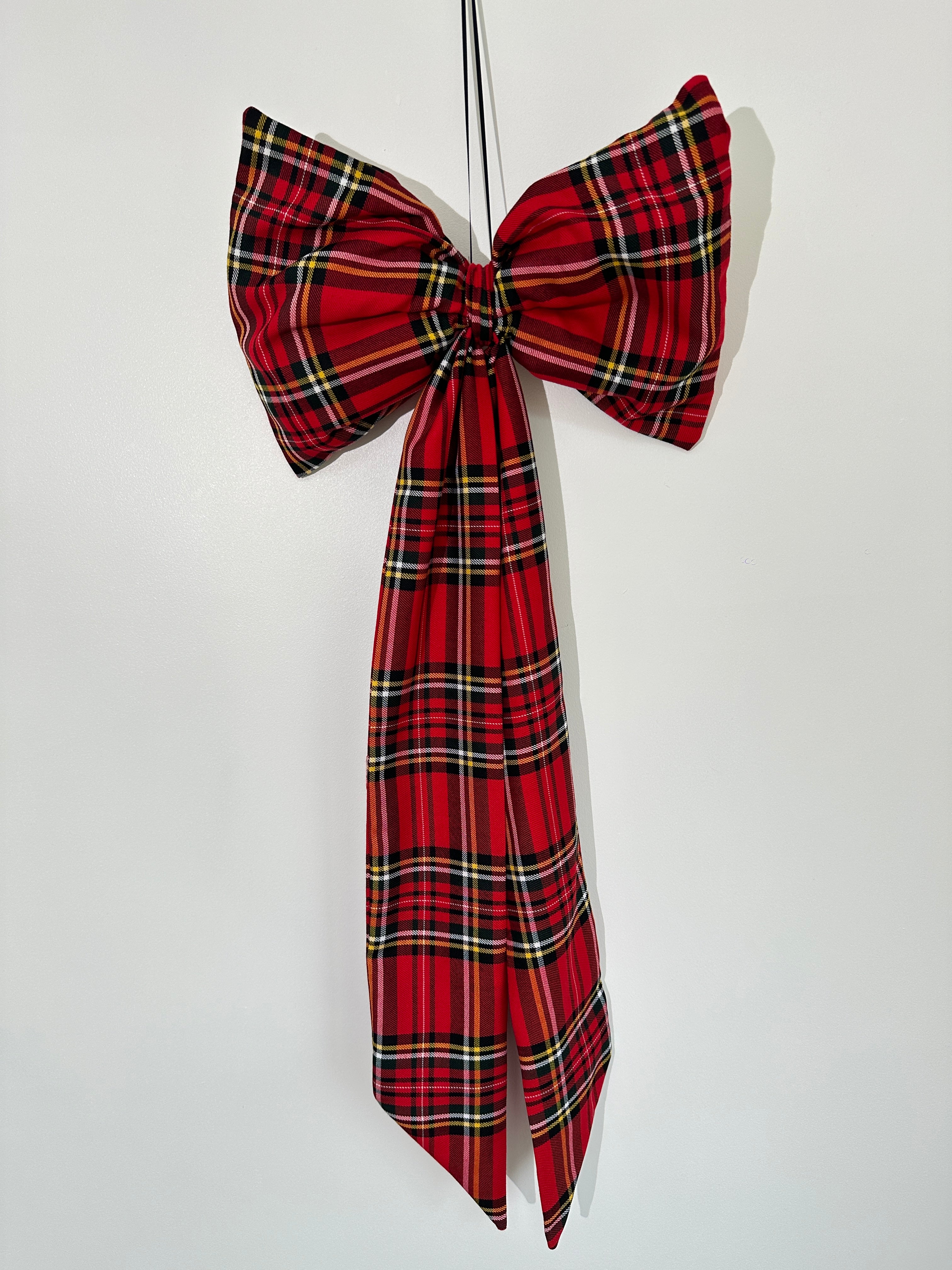 Royal Stewart Tartan Bow.