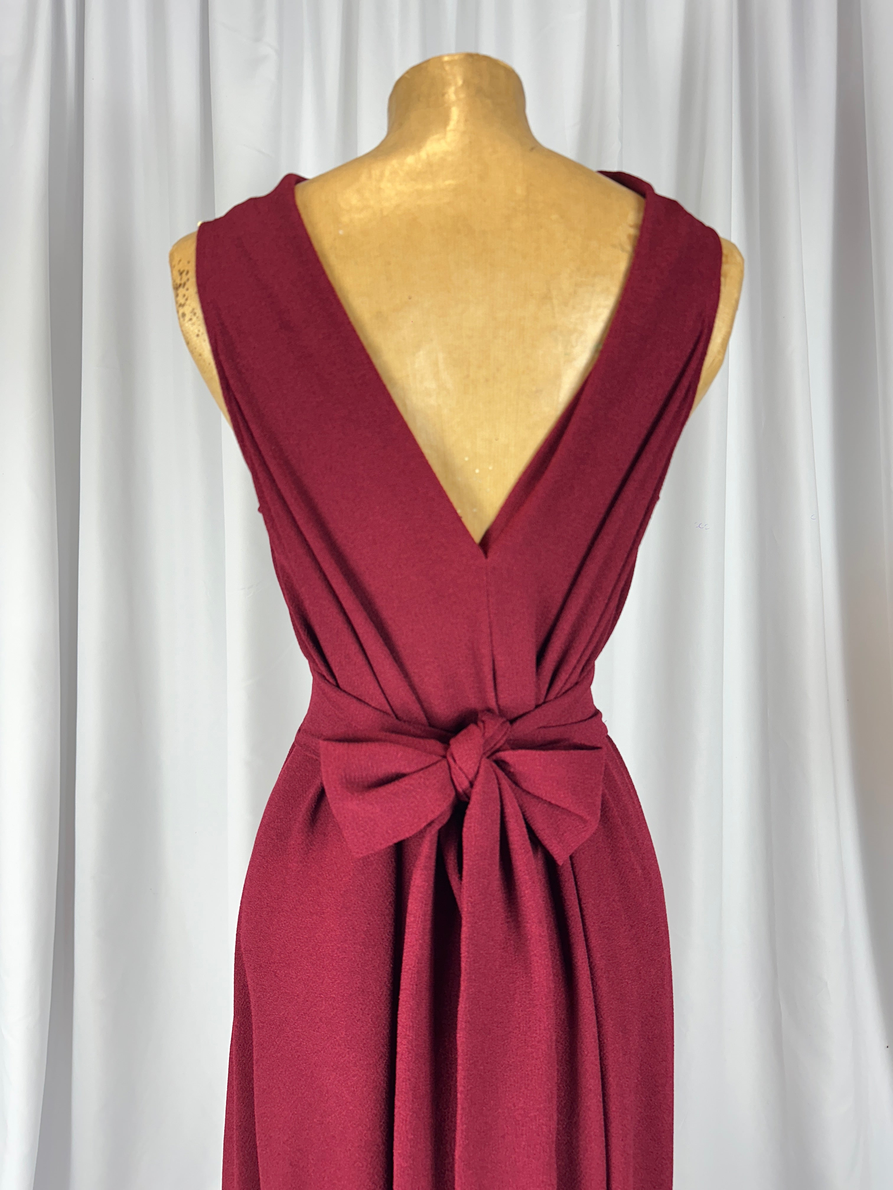 Deep Red Darcy Dress