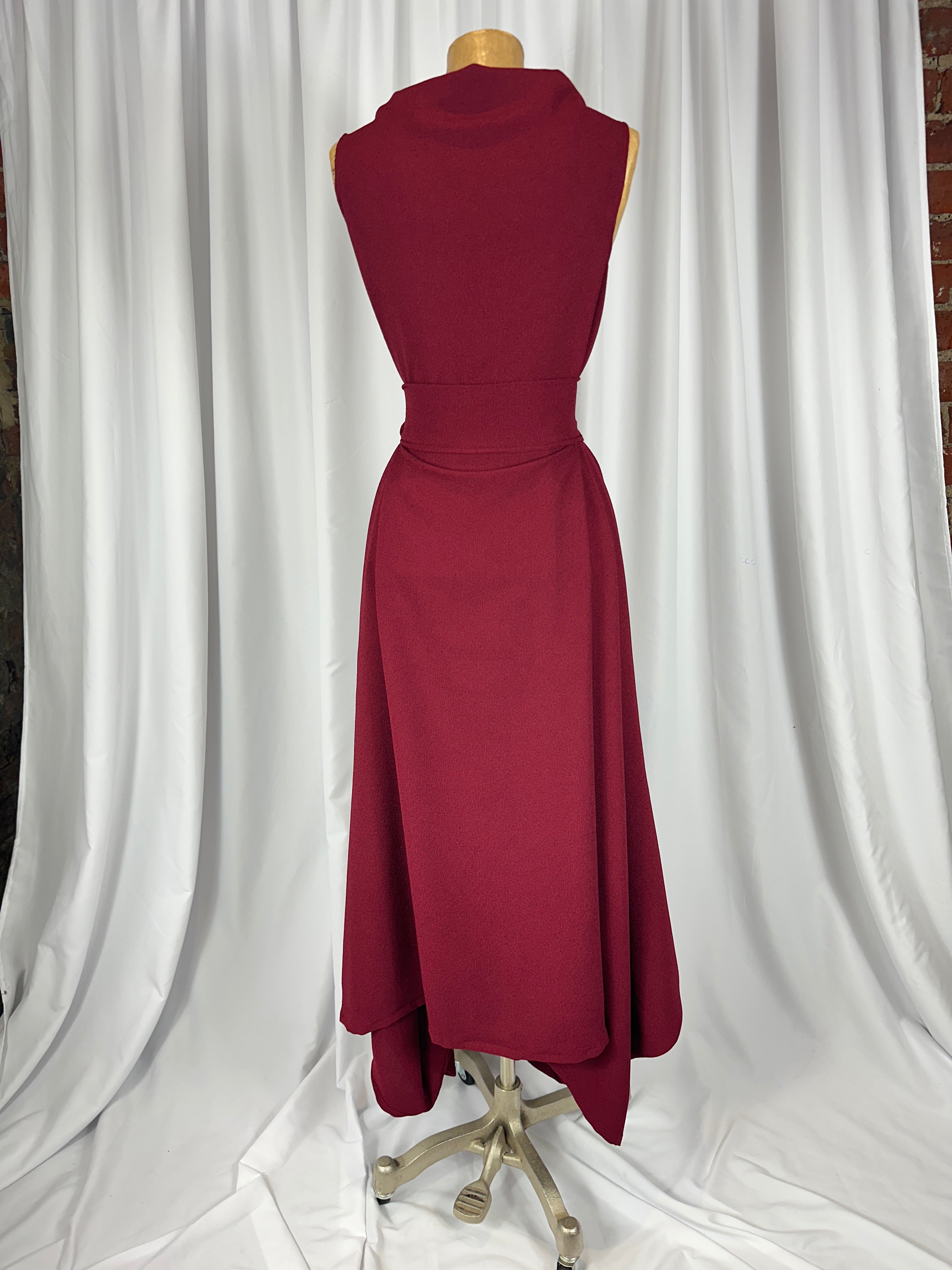 Deep Red Darcy Dress