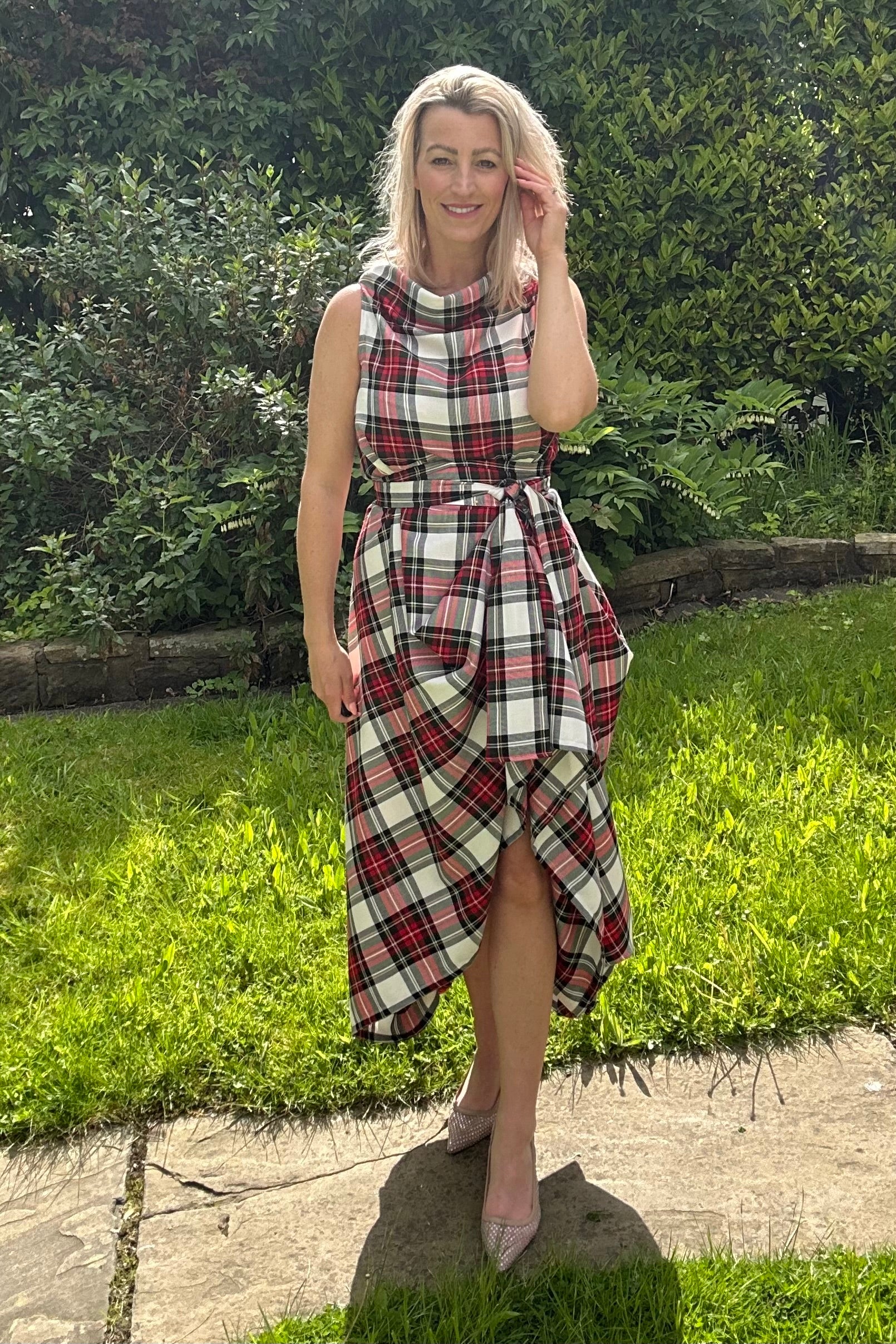 Stewart Modern Tartan Ivy Dress