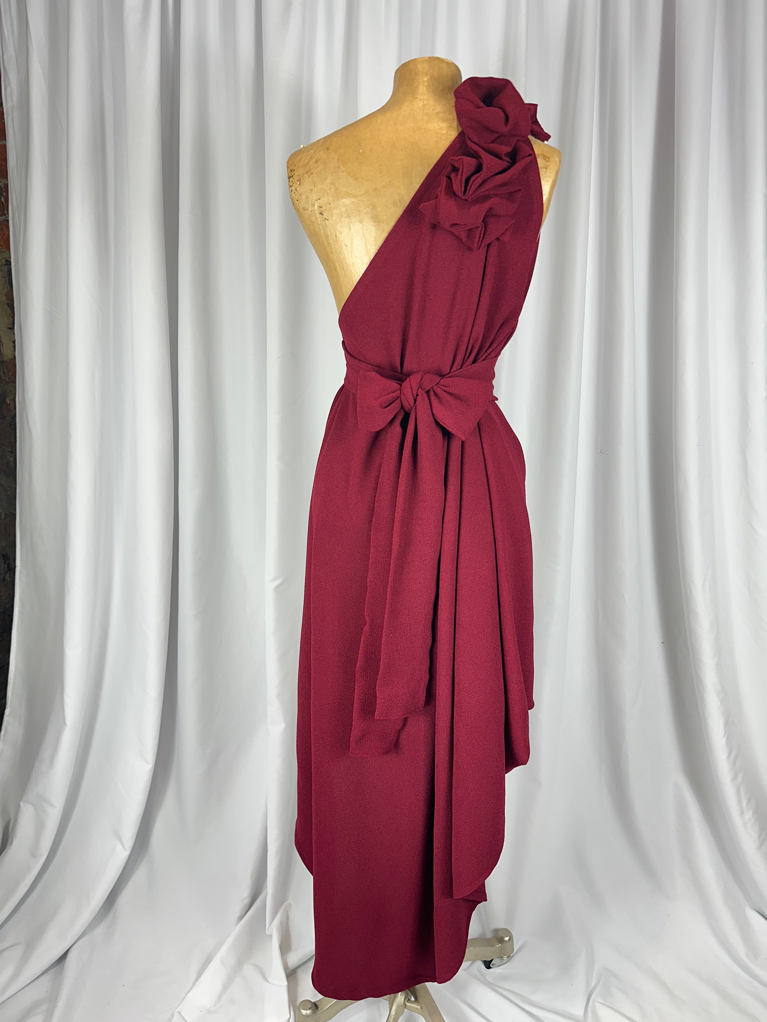 Deep Red Jessie Dress