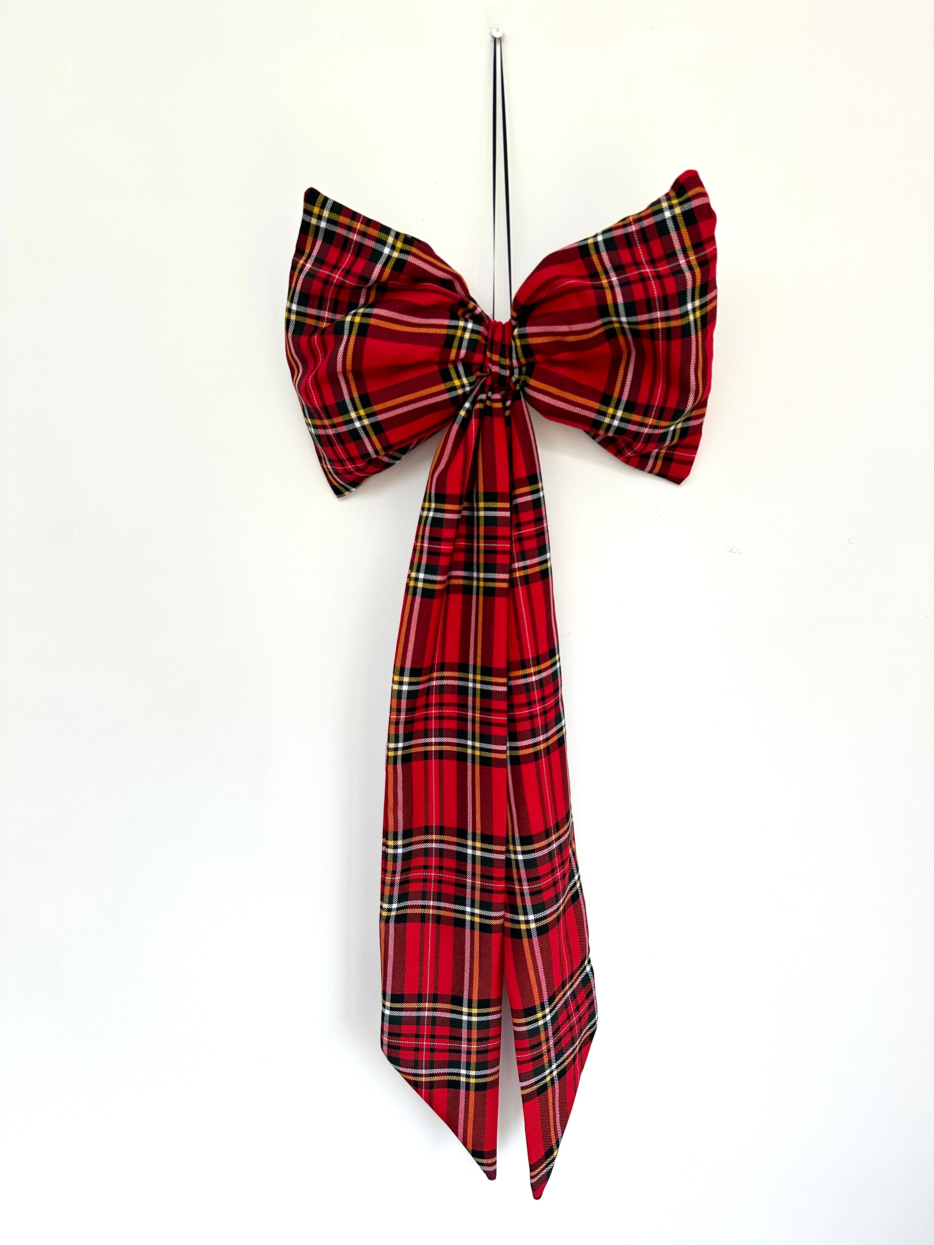 Royal Stewart Tartan Bow.