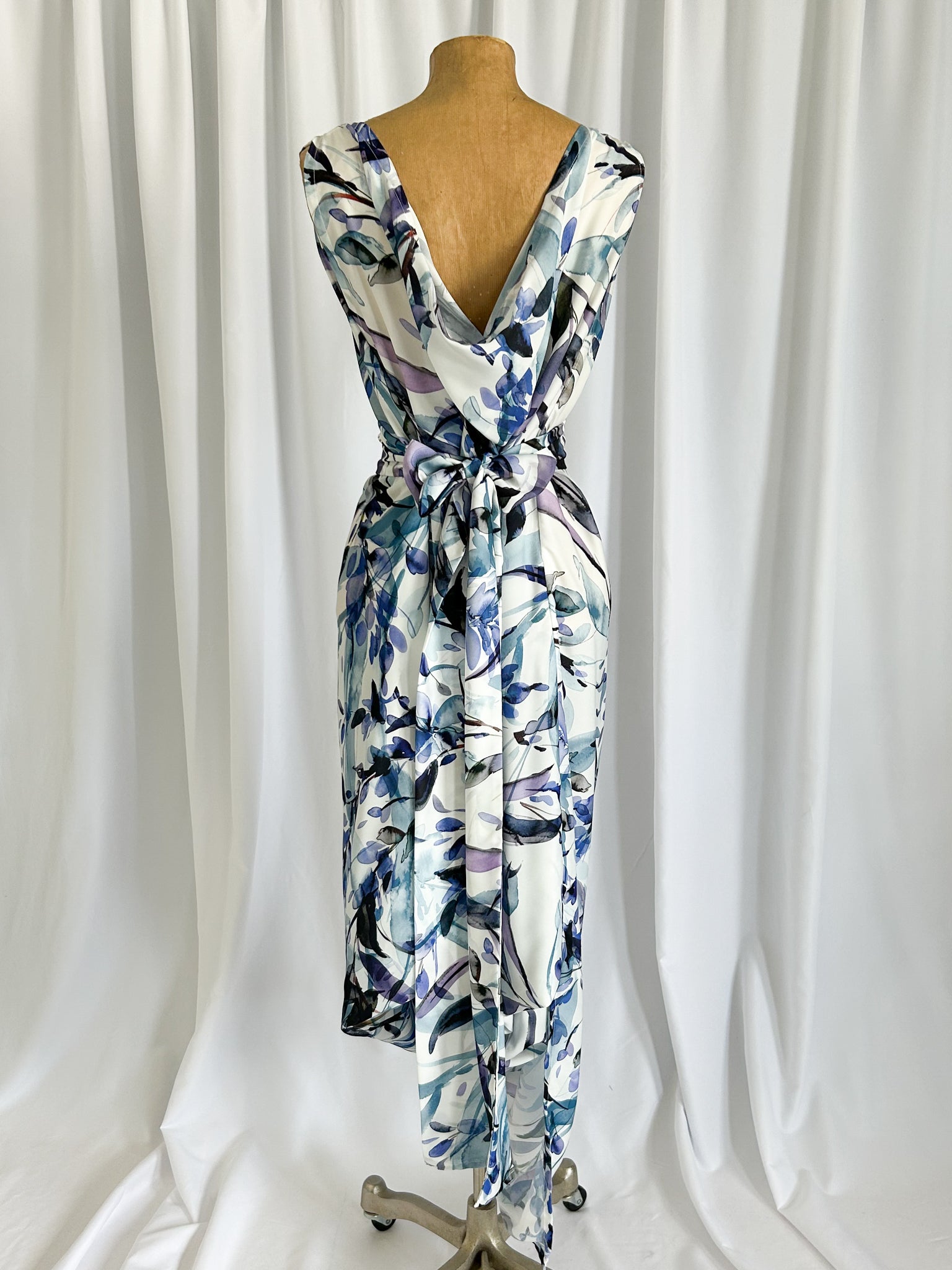 Monaco Print Poppy Dress