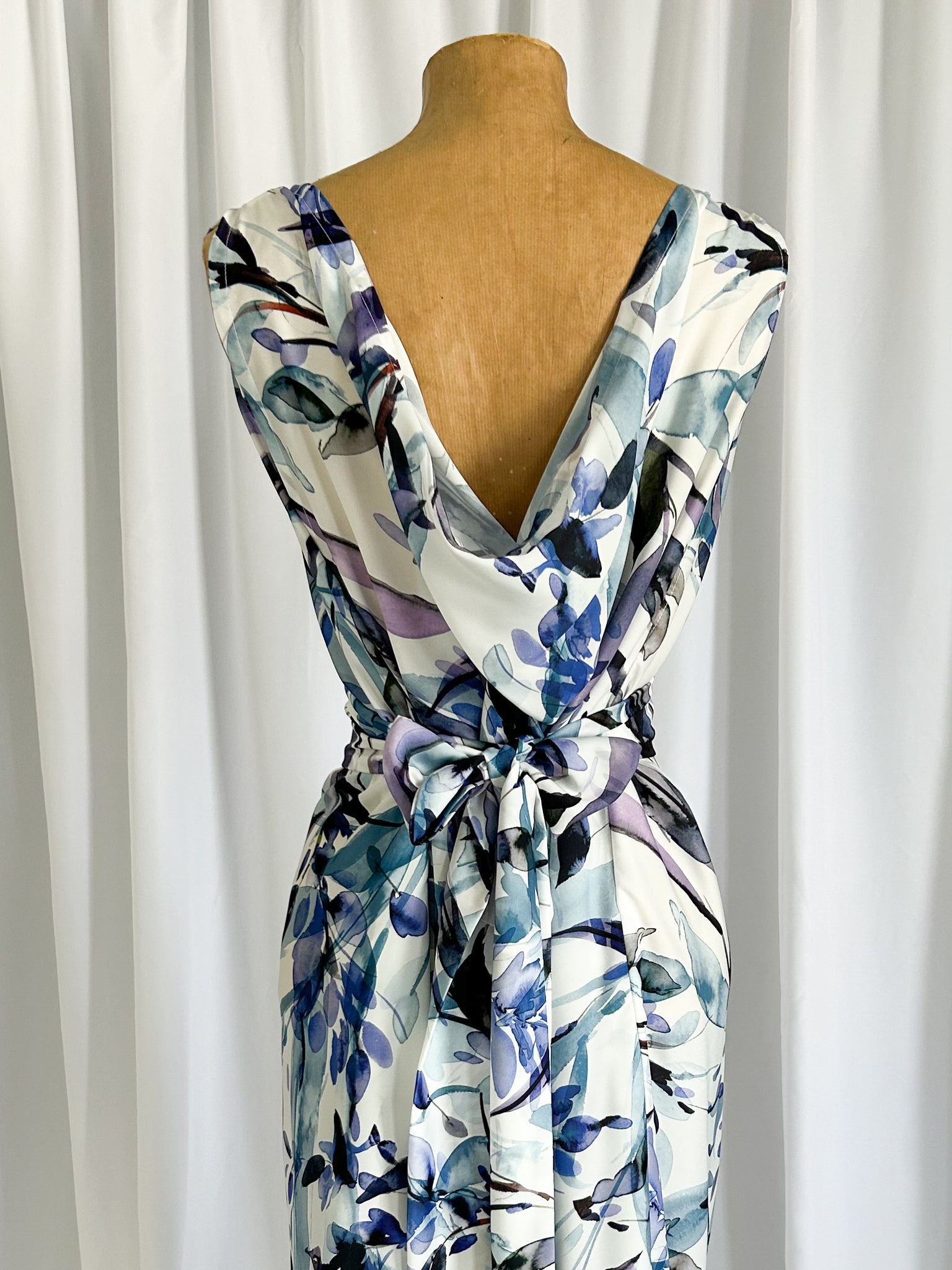 Monaco Print Poppy Dress