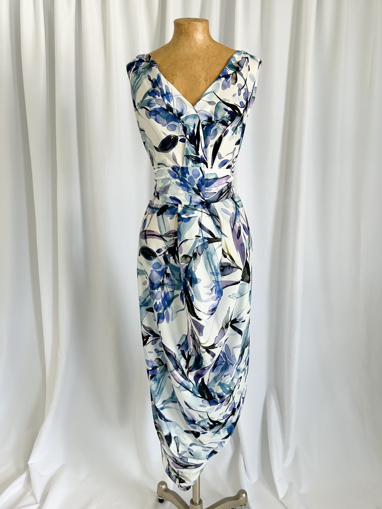 Monaco Print Poppy Dress