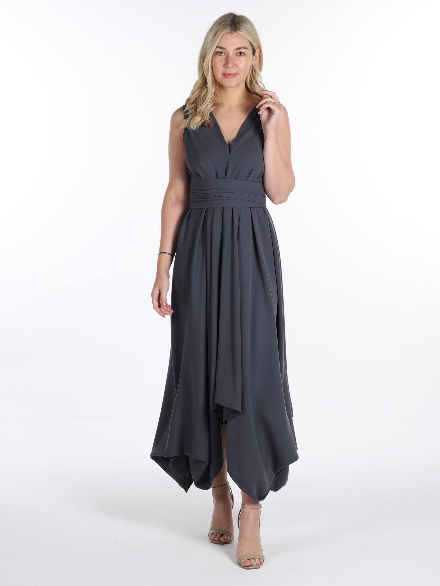 Grey Darcy Dress