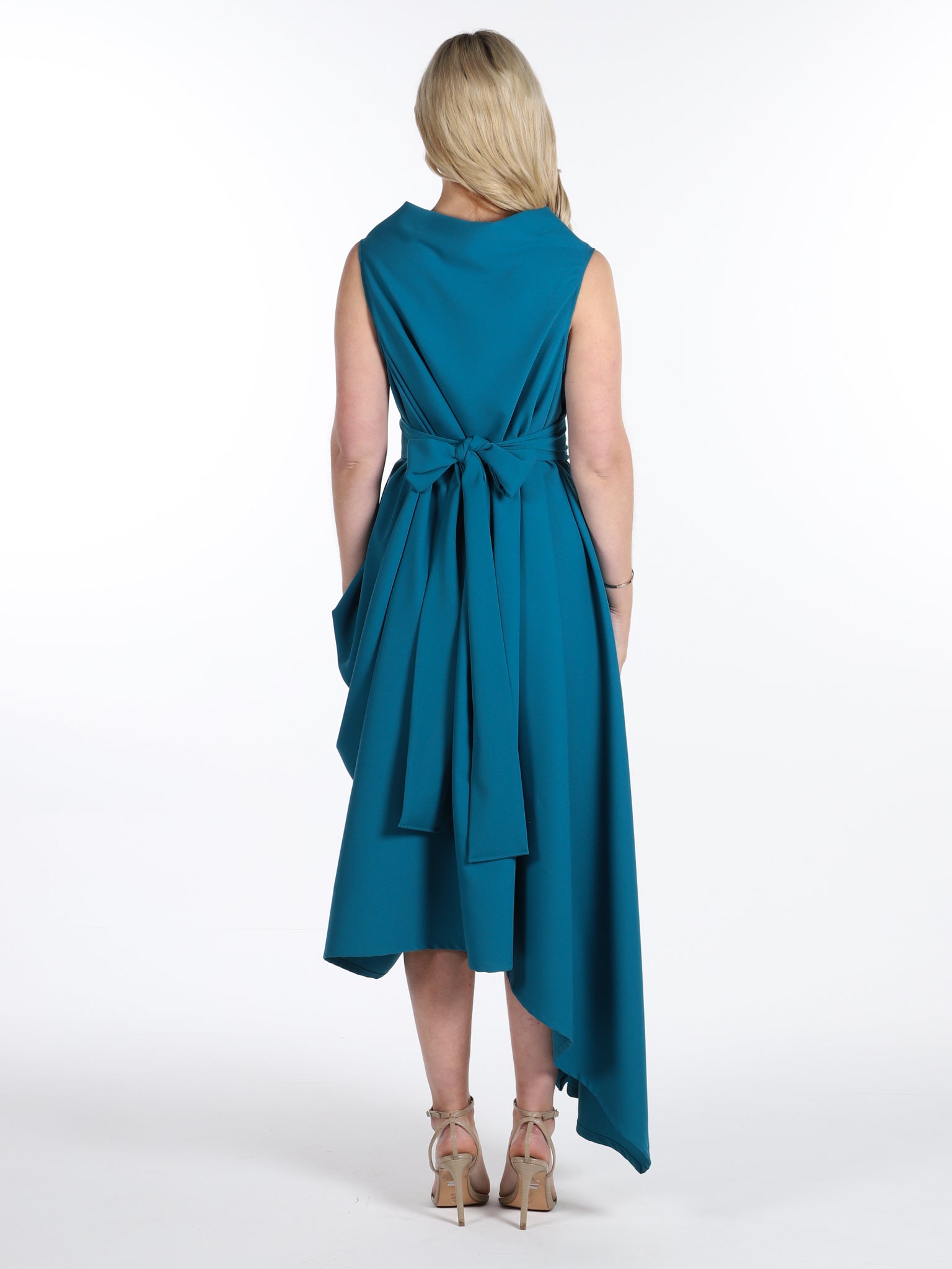 Teal Georgie Dress