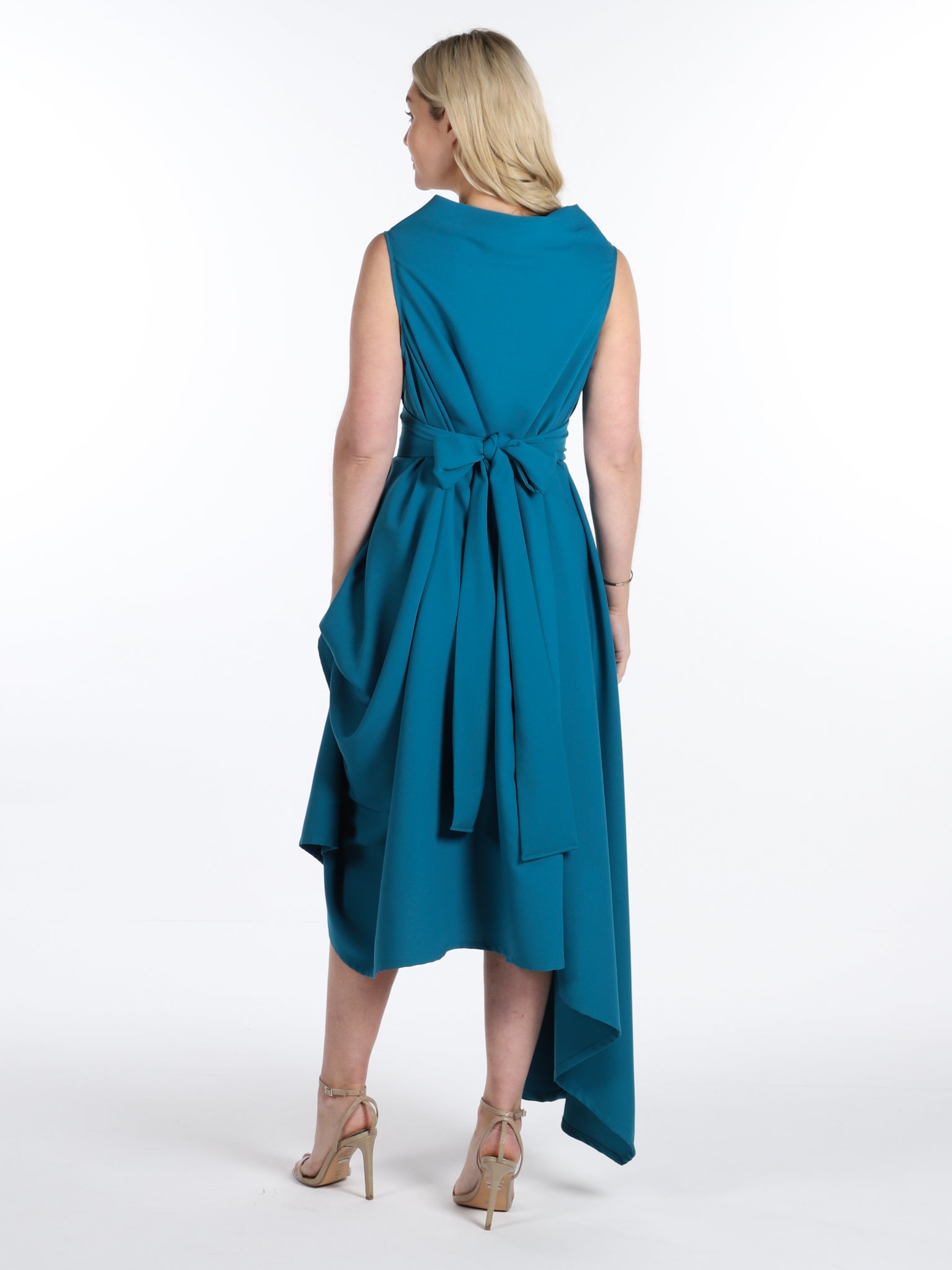 Teal Georgie Dress