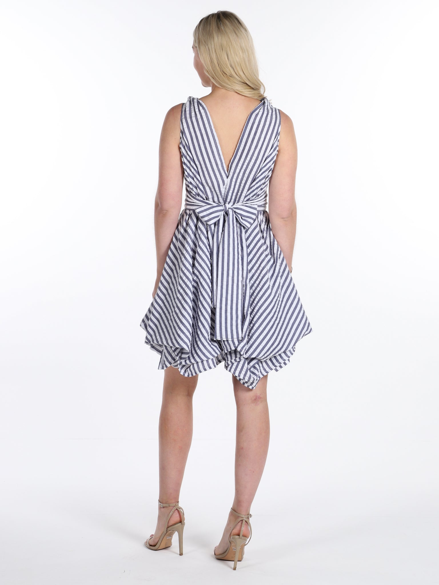 Blue Stripe Mia Dress
