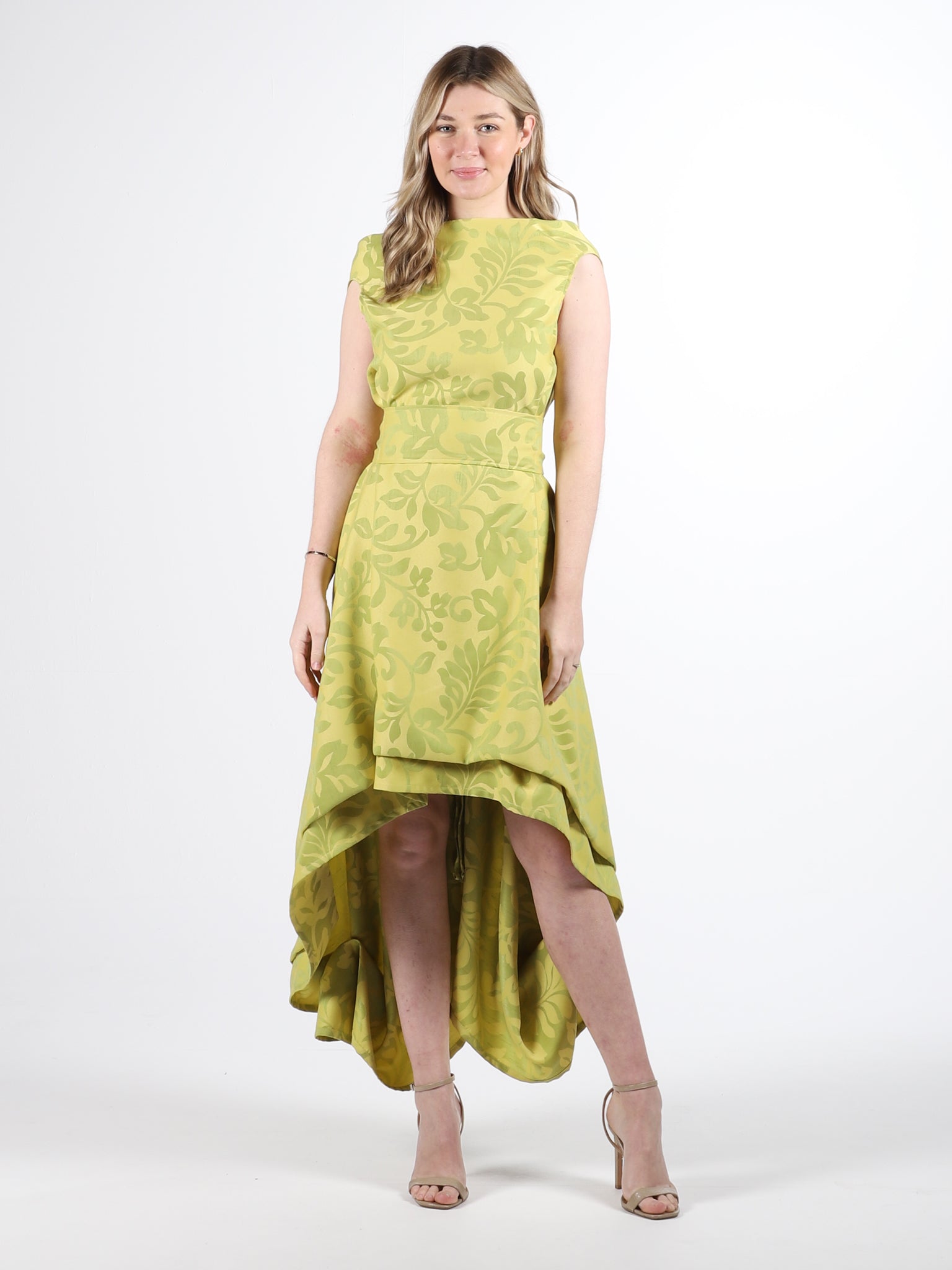 Yellow and Lime Green Wendy Dress