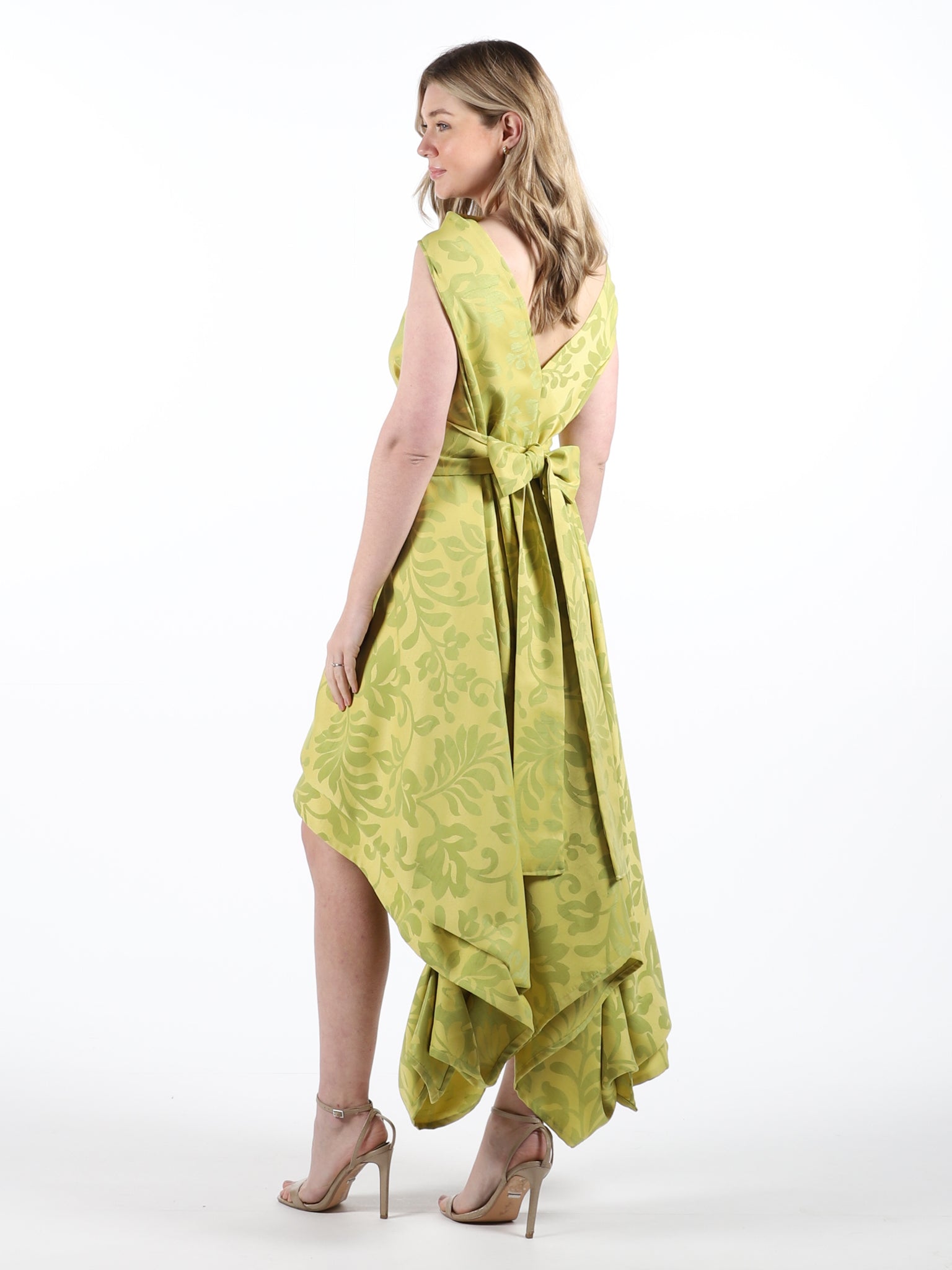 Yellow and Lime Green Wendy Dress