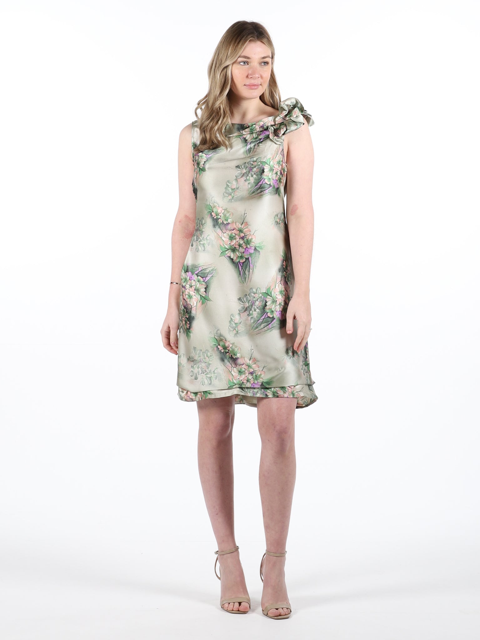 Sage Olivia Floral Anna Dress