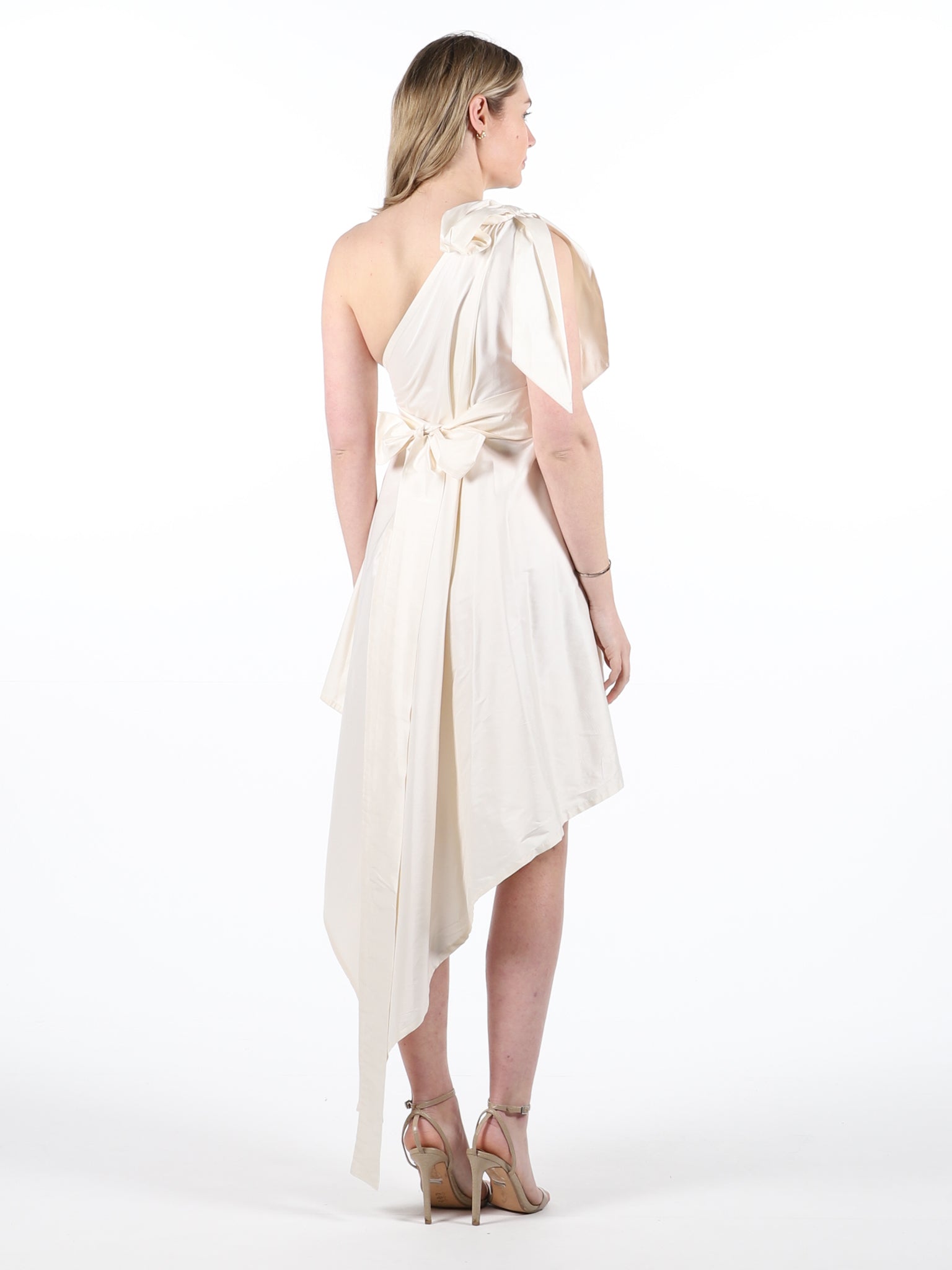 Ivory Bow Amelia Dress