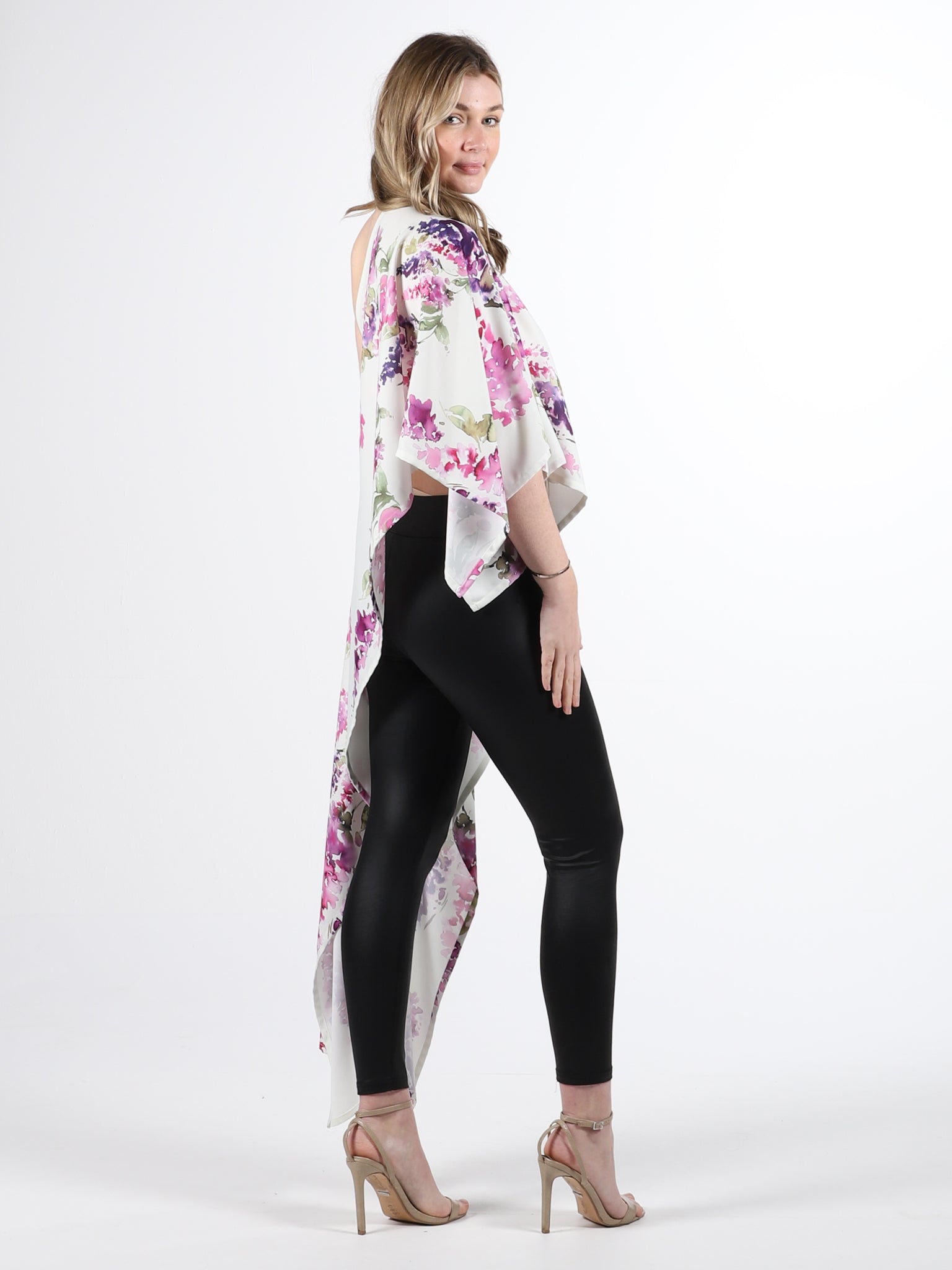 Mulberry Floral Flowing Top