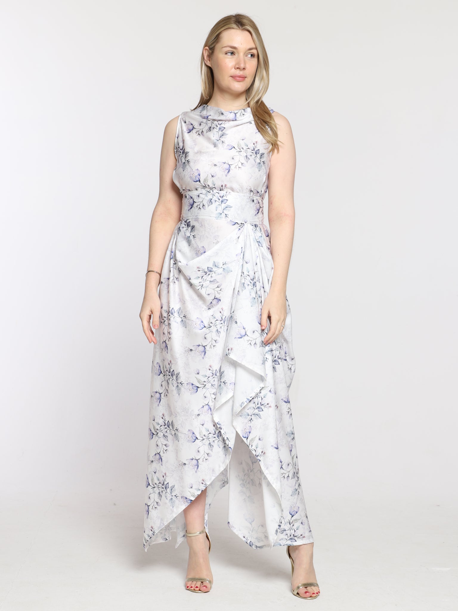 Blue Wildflower Ivy Dress