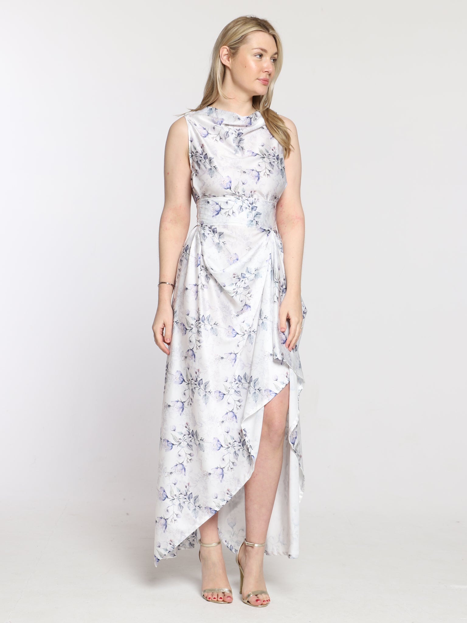 Blue Wildflower Ivy Dress