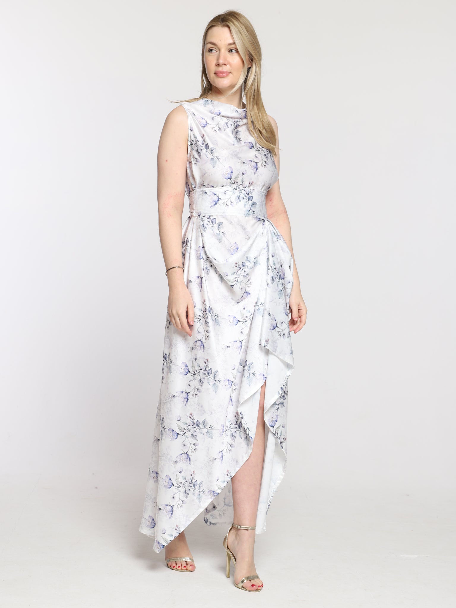 Blue Wildflower Ivy Dress