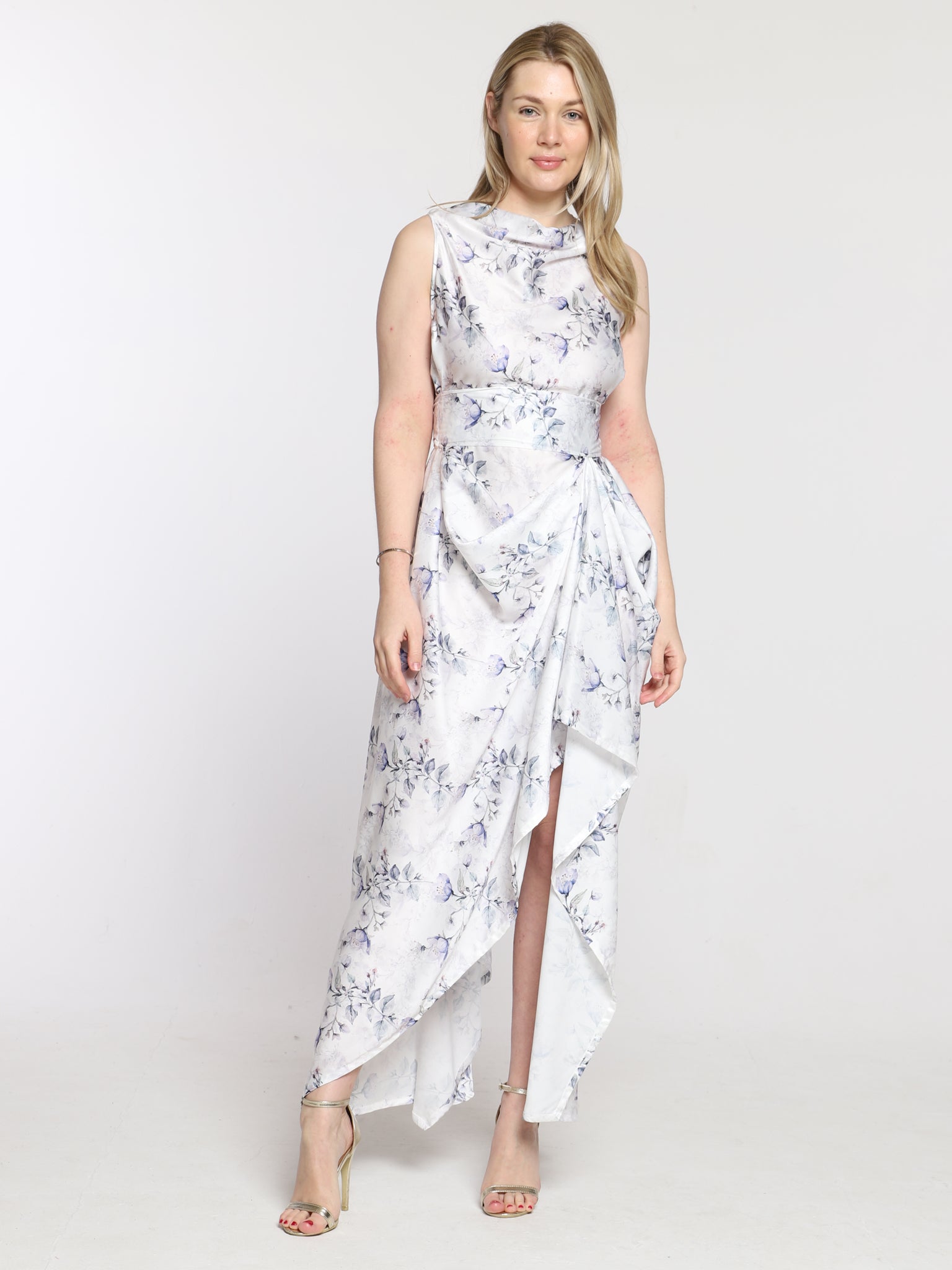 Blue Wildflower Ivy Dress