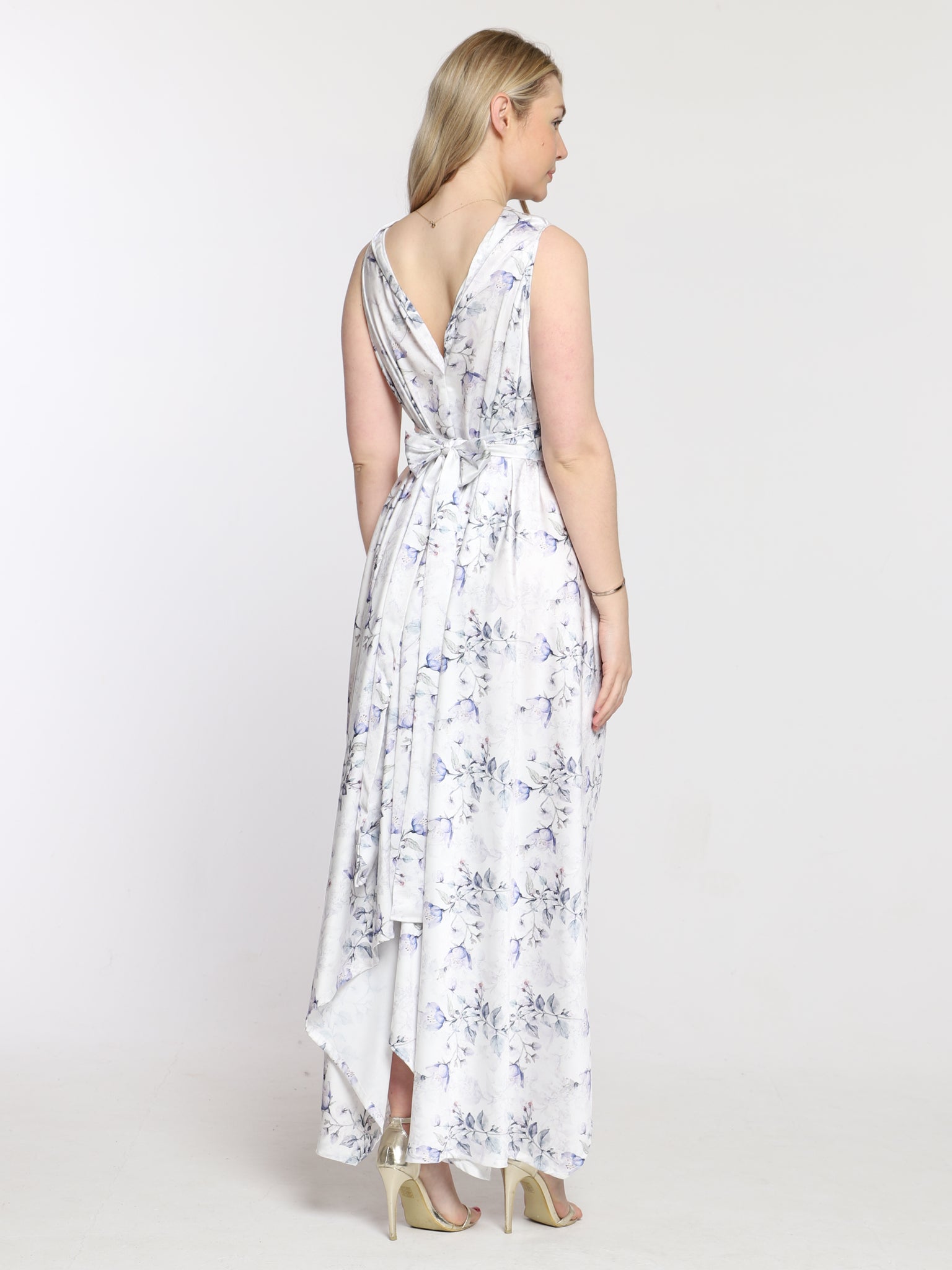 Blue Wildflower Ivy Dress