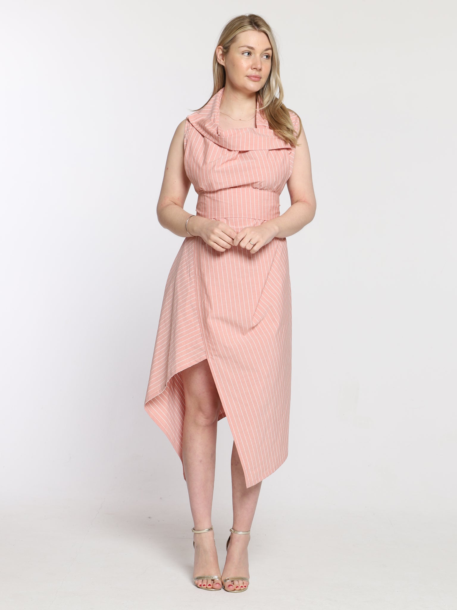 Pink Stripe Lexi Dress