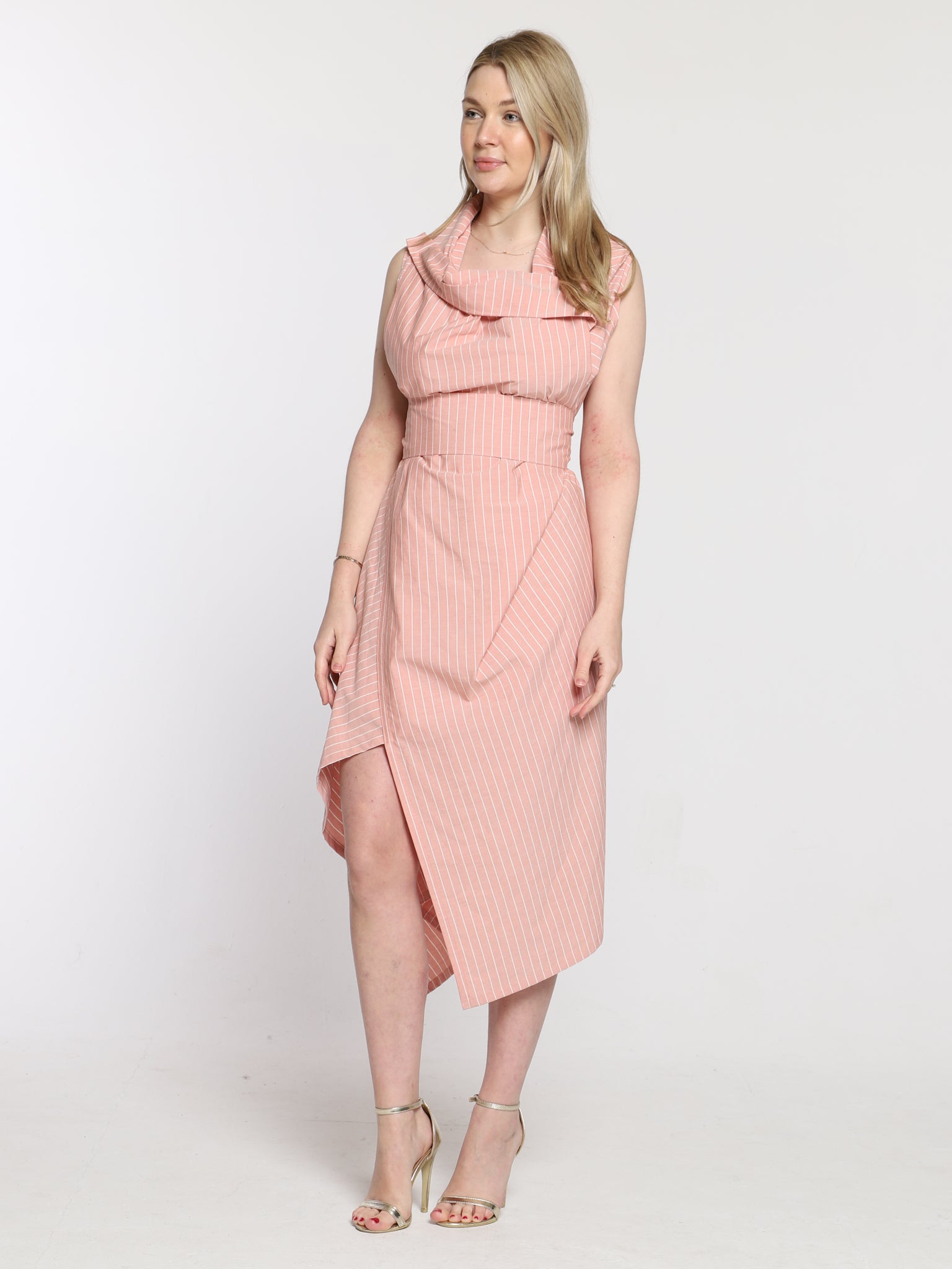 Pink Stripe Lexi Dress