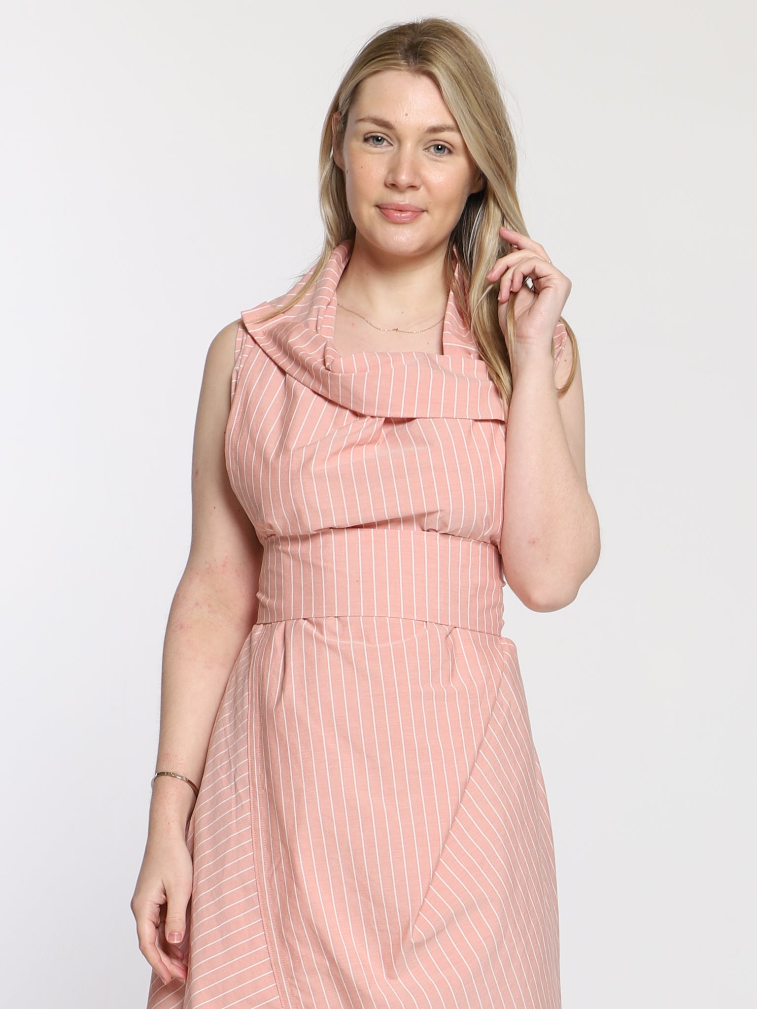 Pink Stripe Lexi Dress