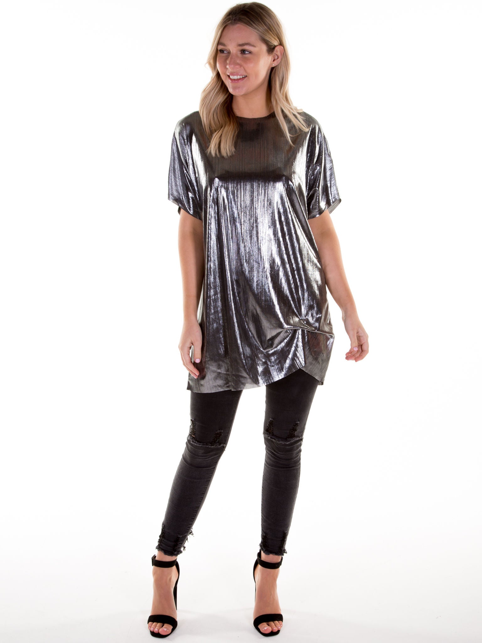 Silver Reflections Hitched T-Shirt