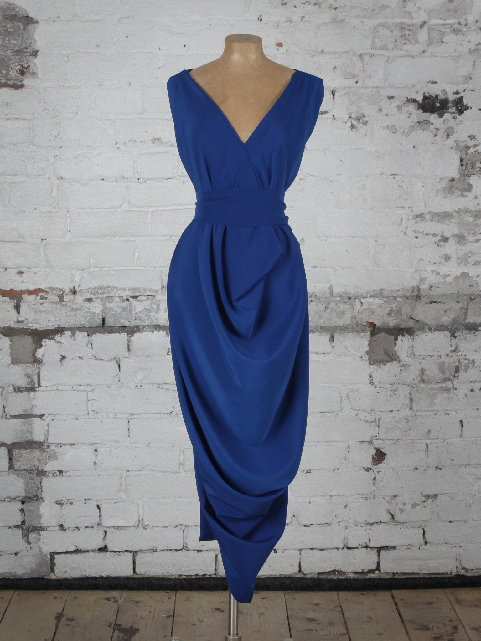 Royal Blue Poppy Dress