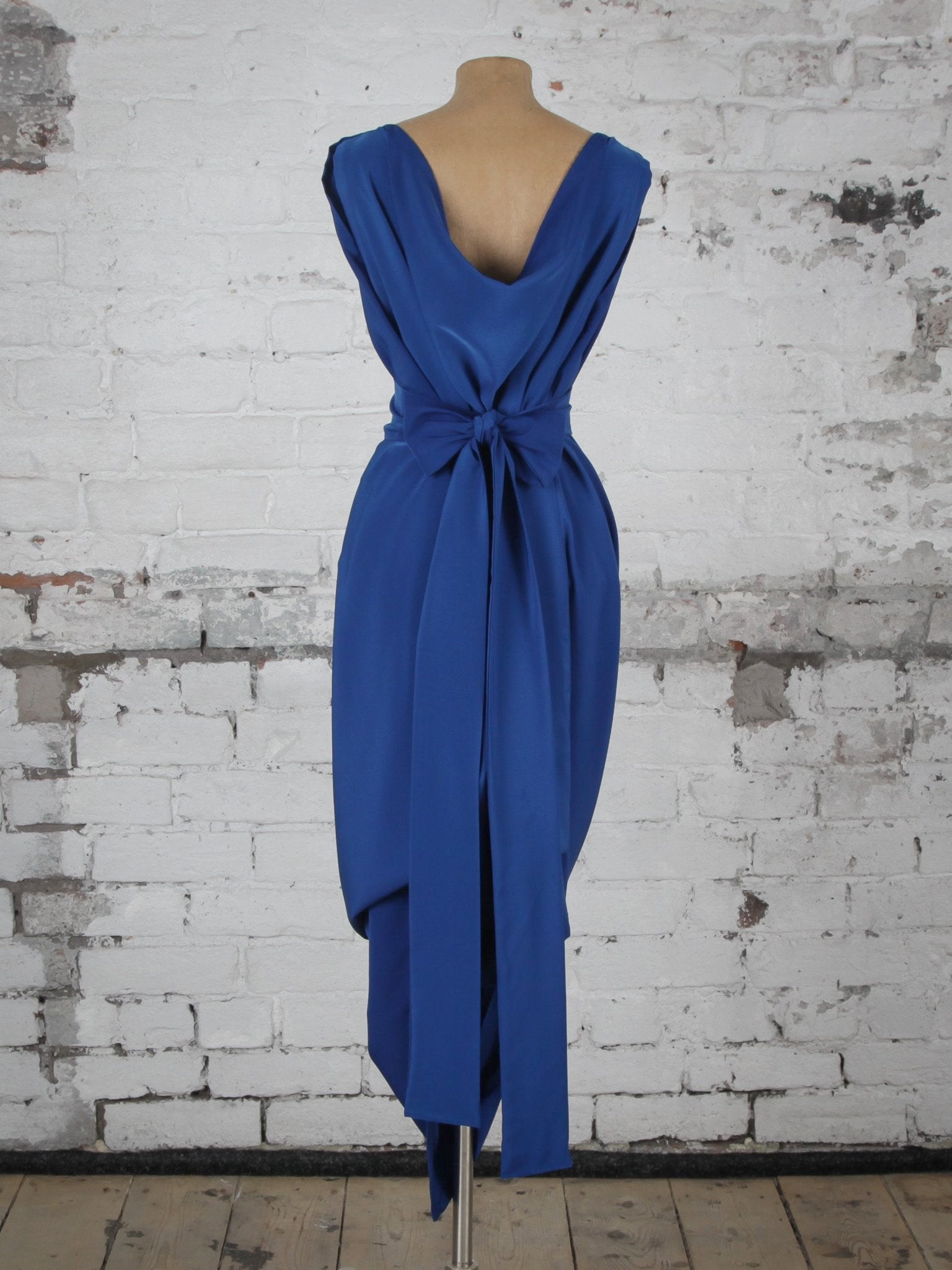 Blue Poppy Dress